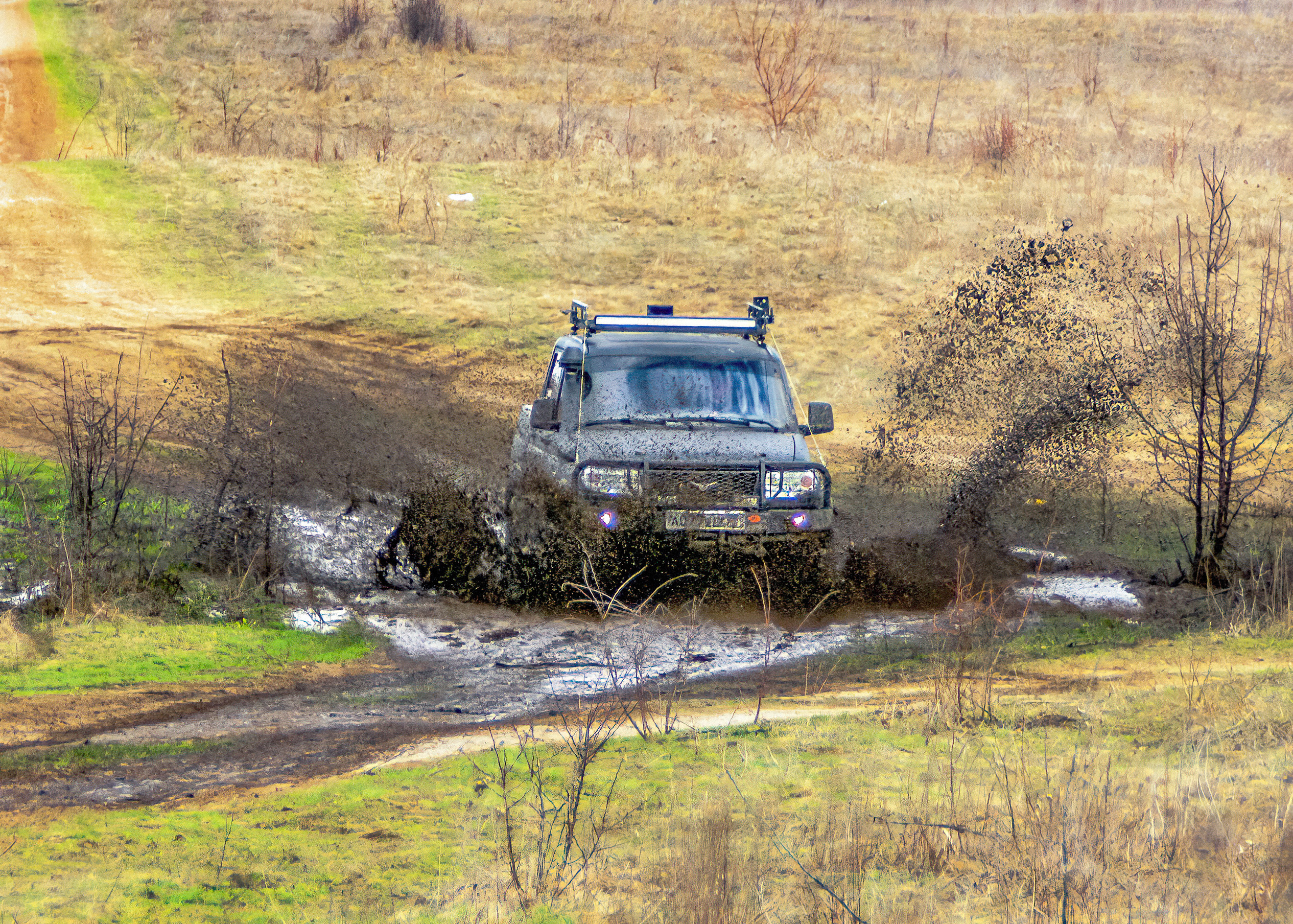 Драйвовое мероприятие для любителей бездорожья. Фотограф в РФ и ЛНР Юлия Федосеева