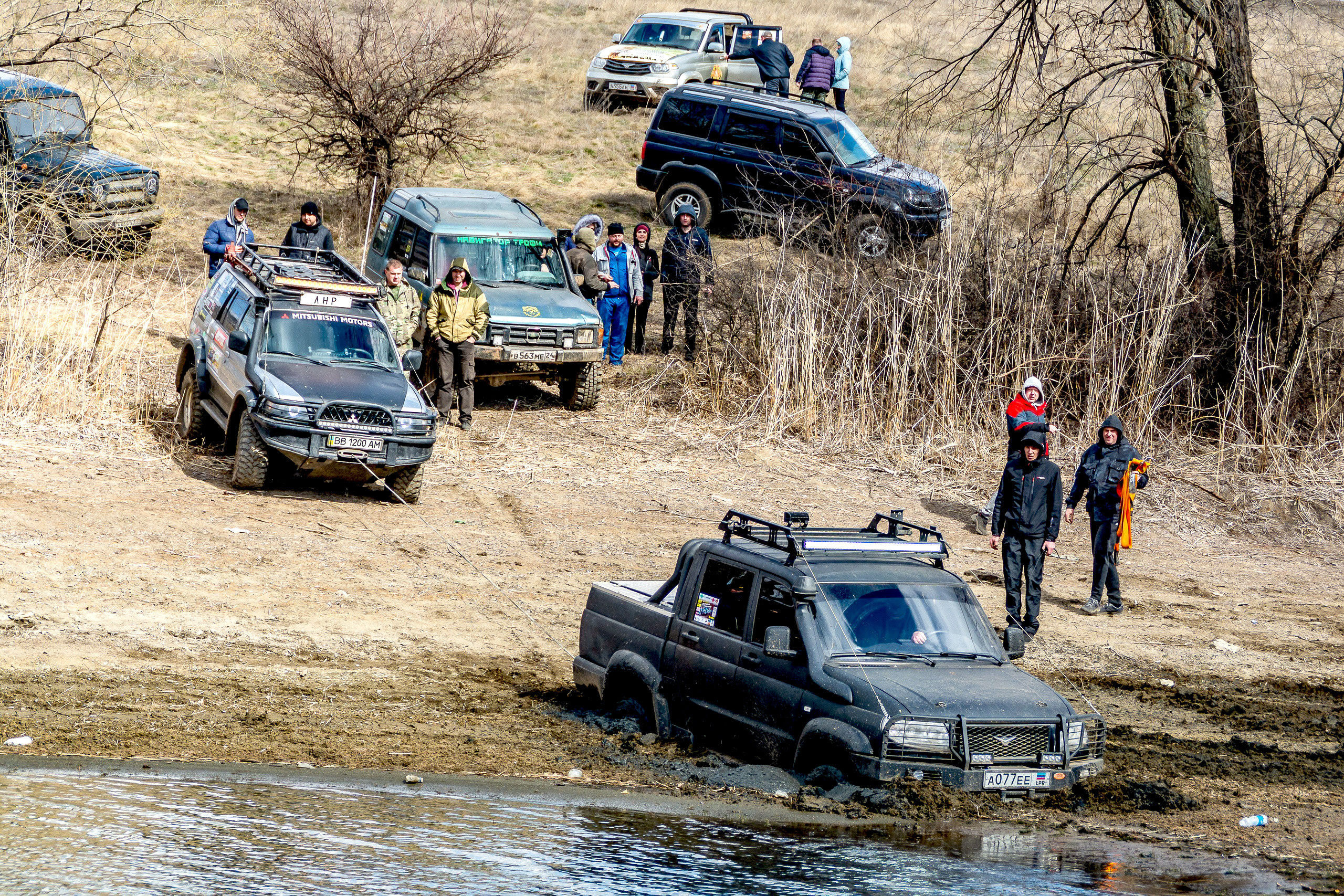 Драйвовое мероприятие для любителей бездорожья. Фотограф в РФ и ЛНР Юлия Федосеева