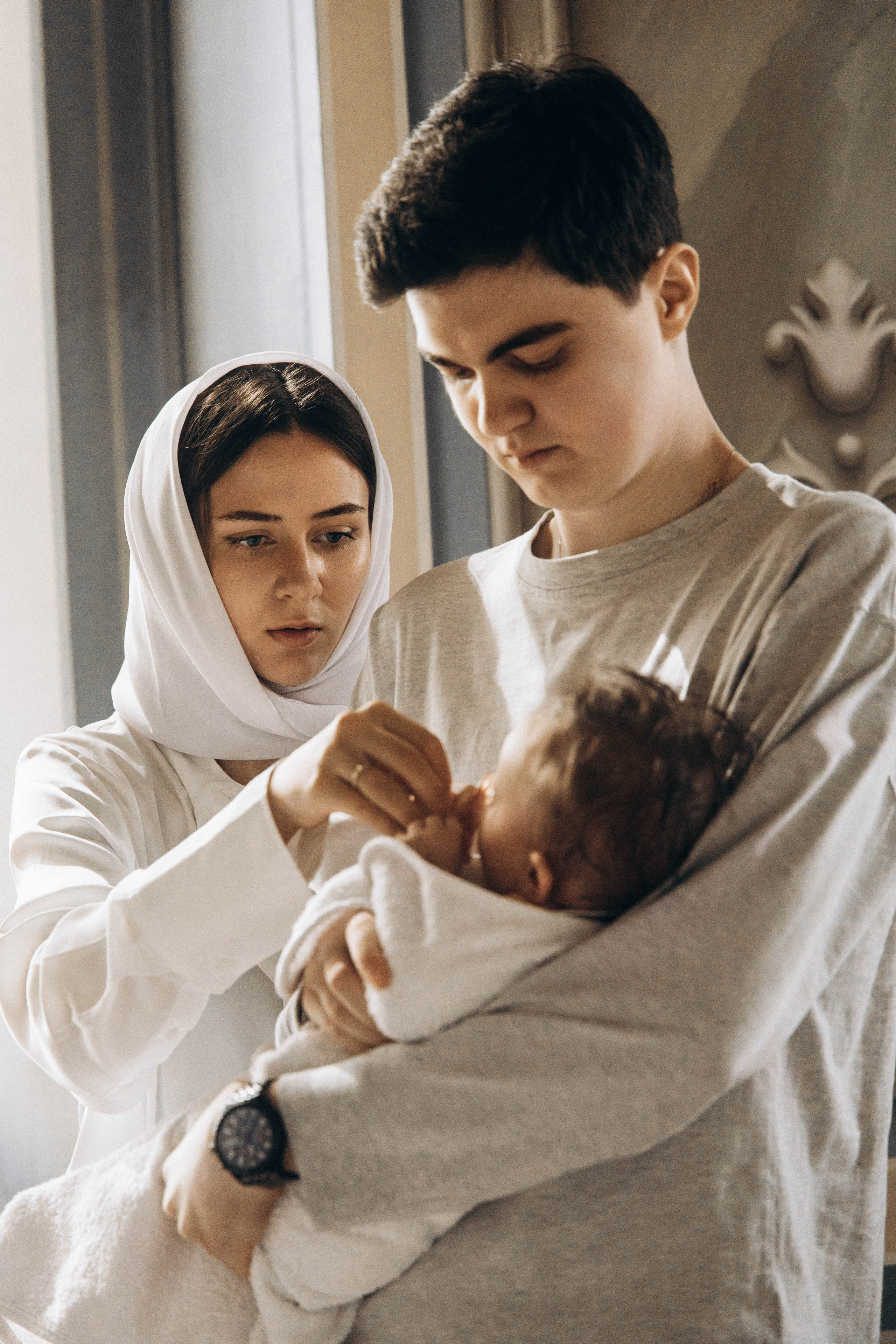 КРЕЩЕНИЕ. Фотосессия новорожденных в Москве и Московской области