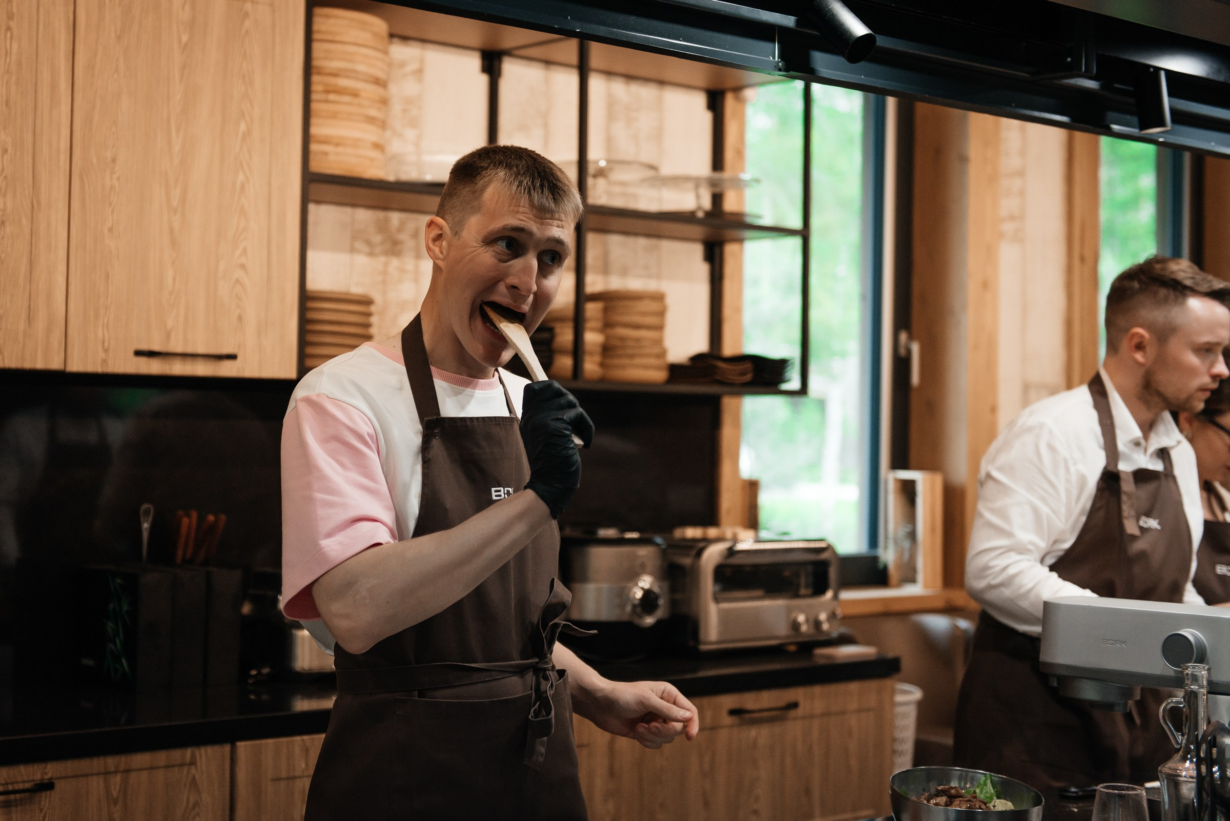 свадебный ужин в ресторане Чаща в Охта парке