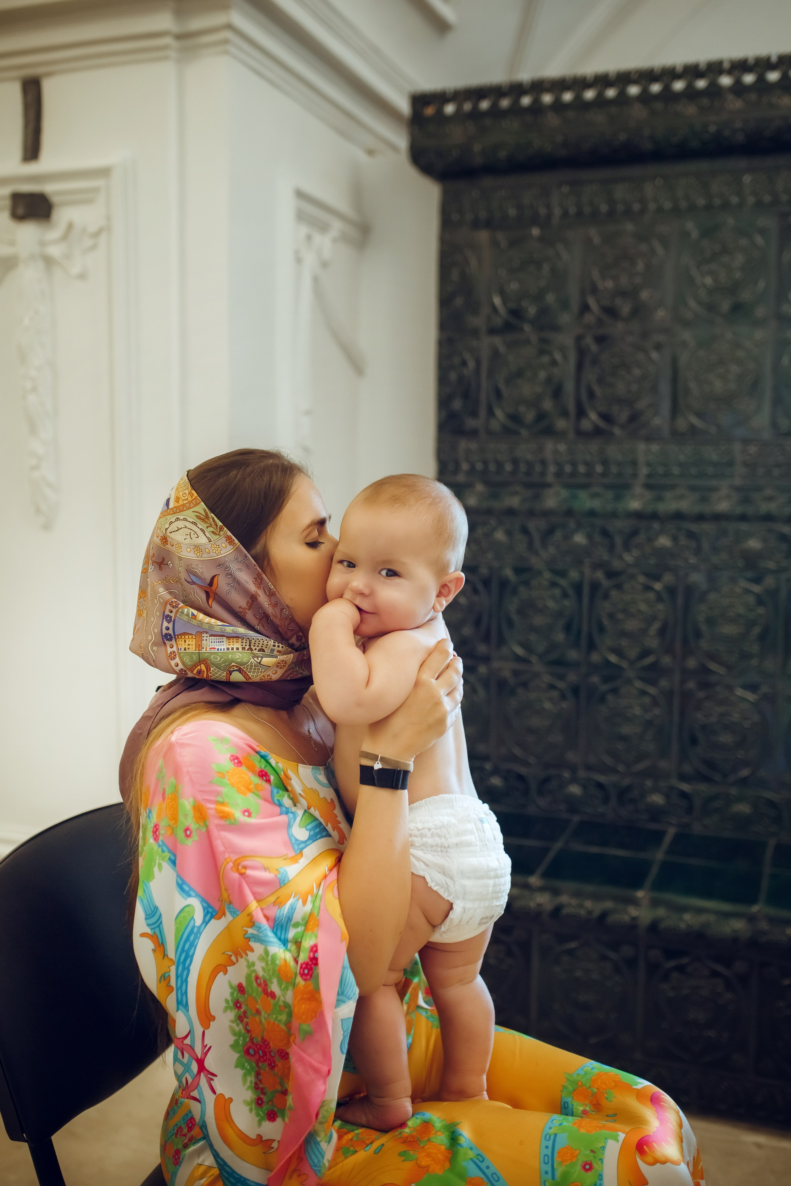 Крещение Эрнеста. Фотограф на Крещение, семейный фотограф в Москве