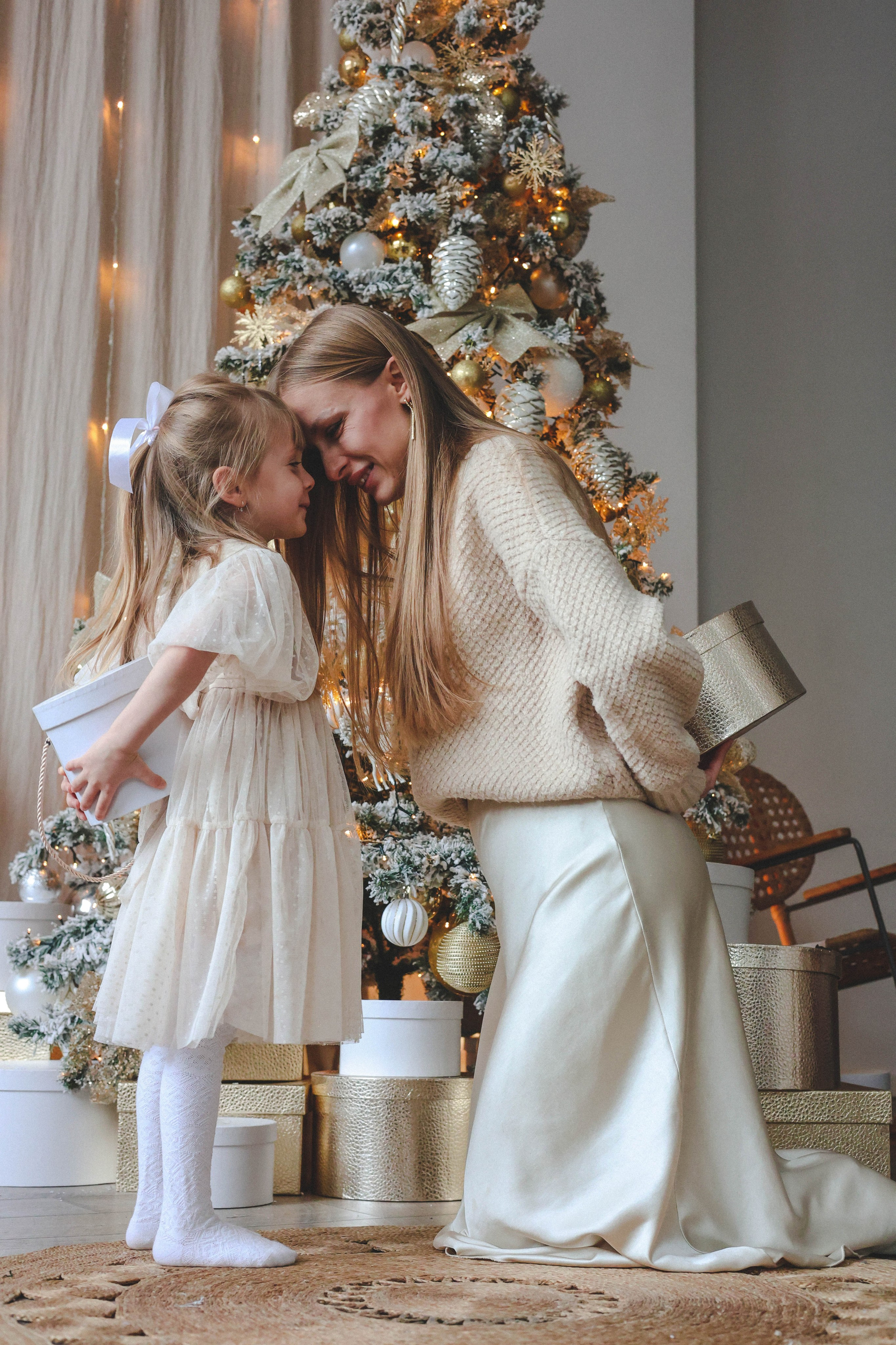 Новогодняя история «Кира и ее семья». Фотограф в Москве Анастасия Калинина