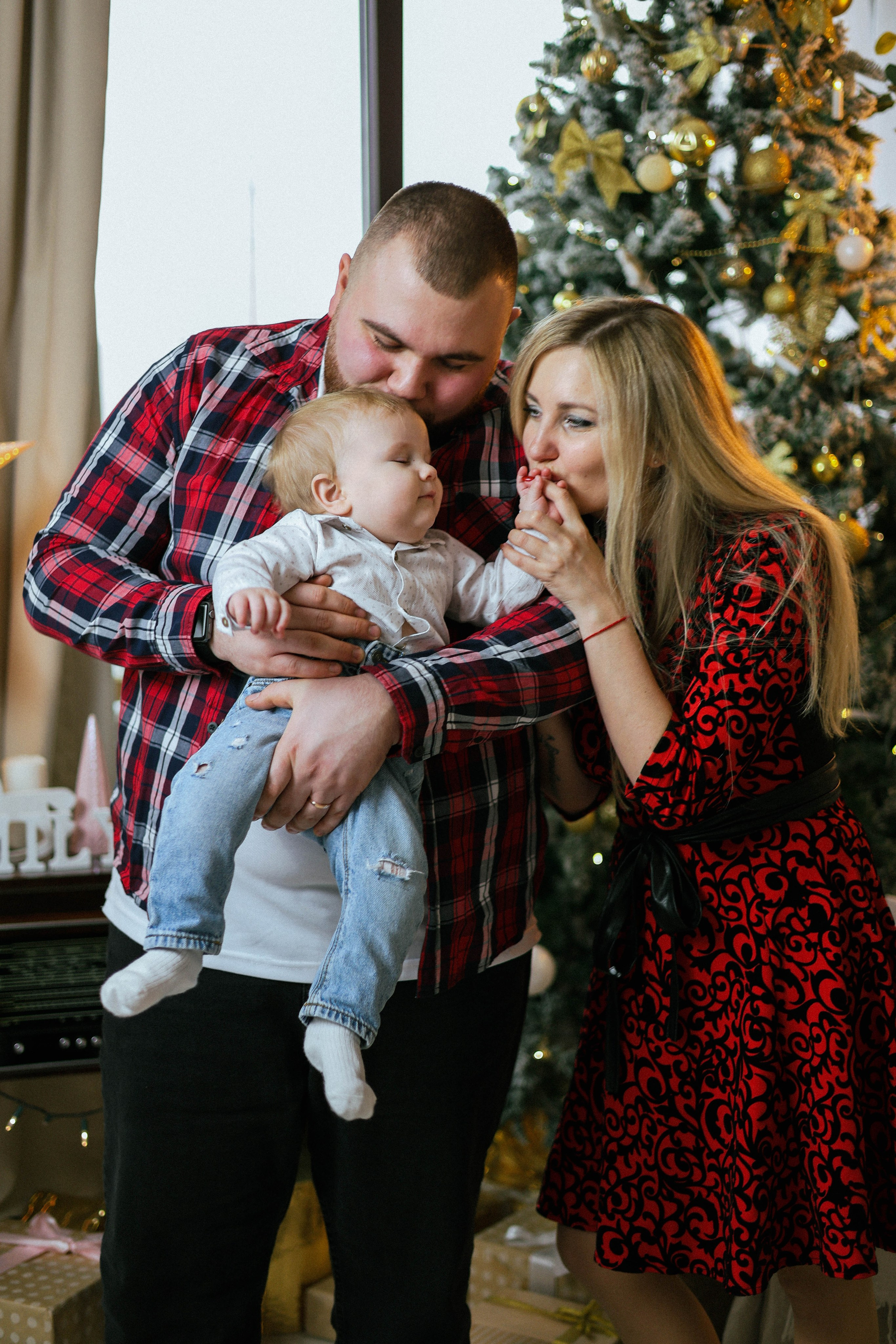 Новогодняя история «Валентина и ее семья». Фотограф в Москве Анастасия Калинина