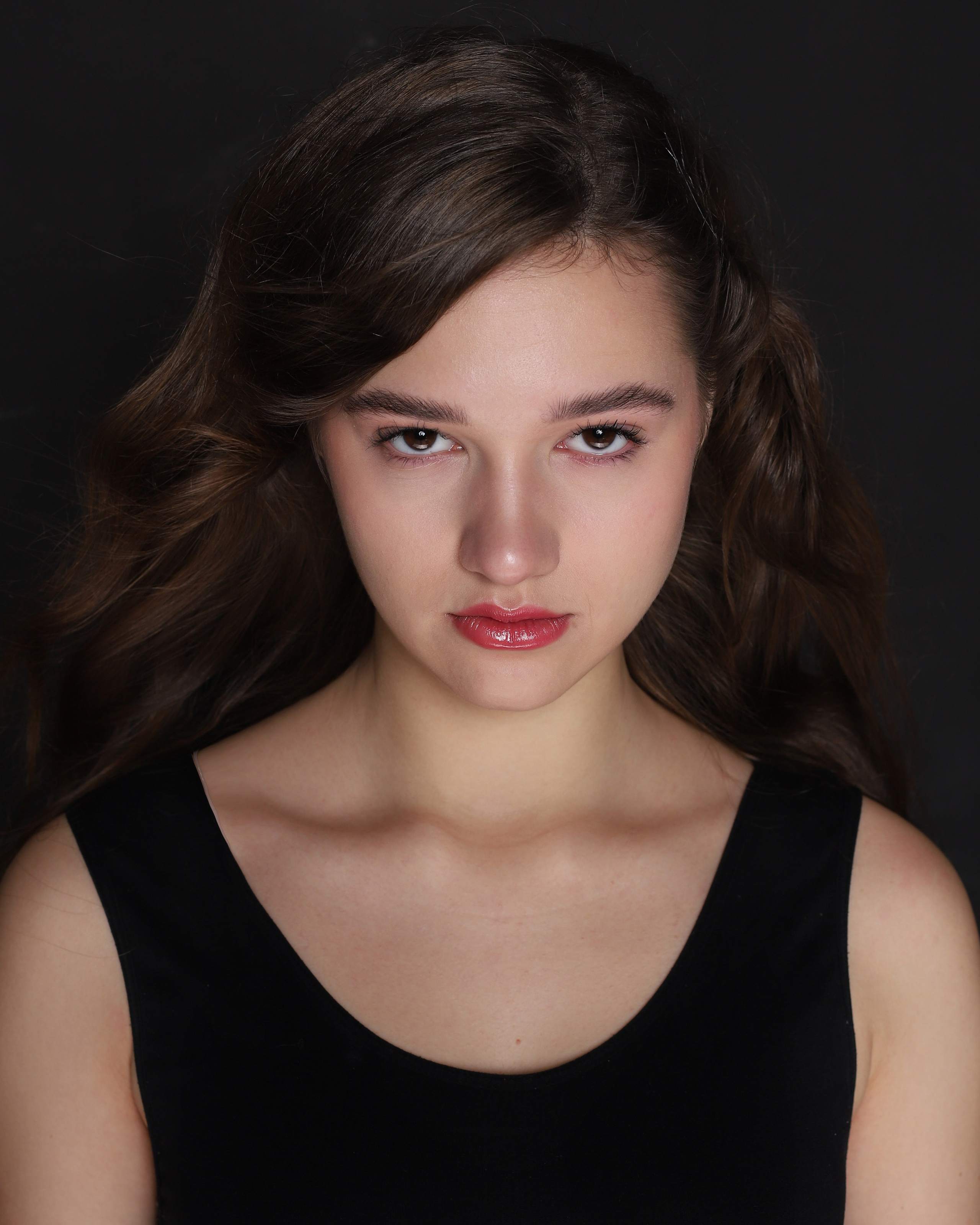 Студийная фотосессия для актрисы