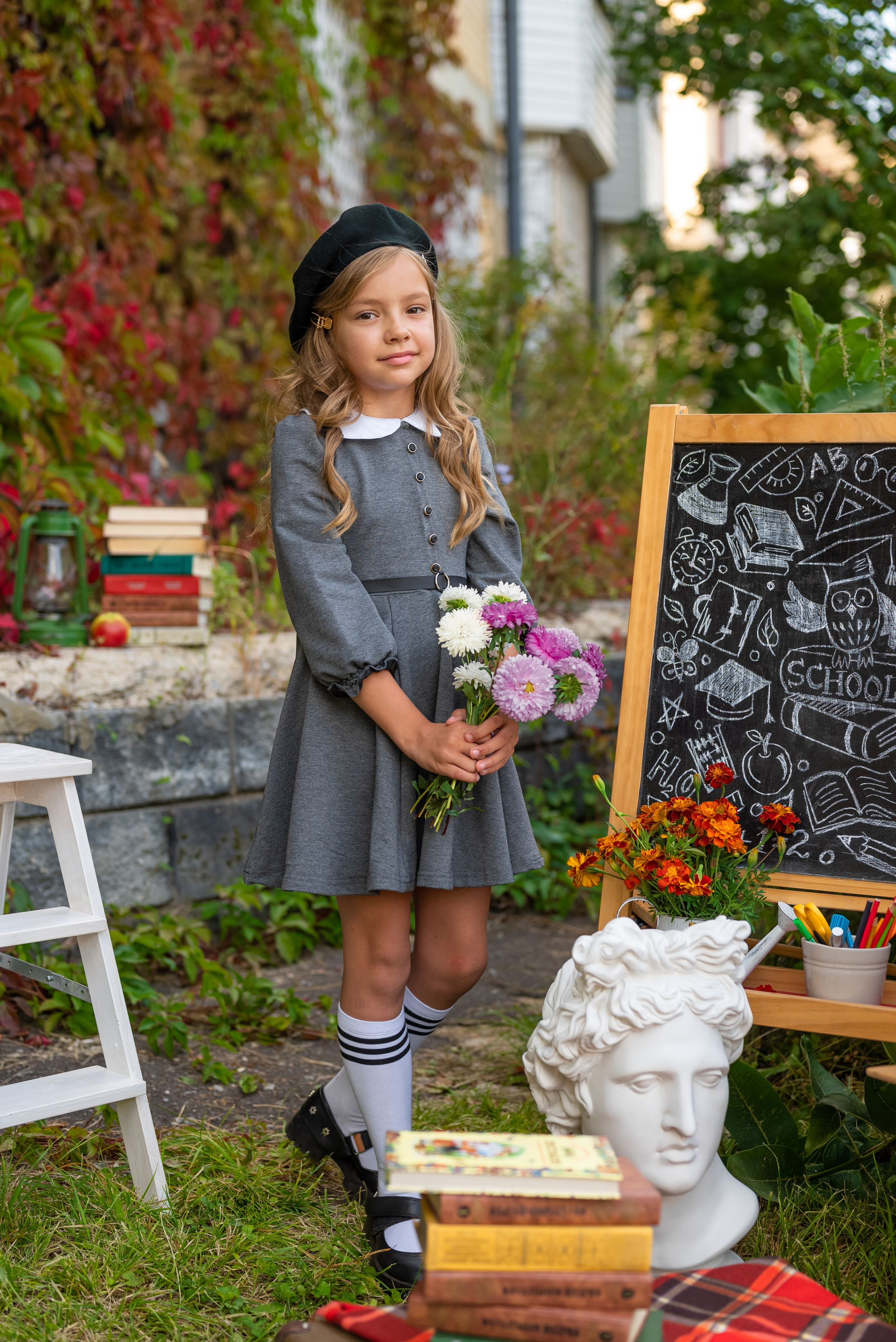 Индивидуальная съёмка. Выпускные альбомы в городе Саров