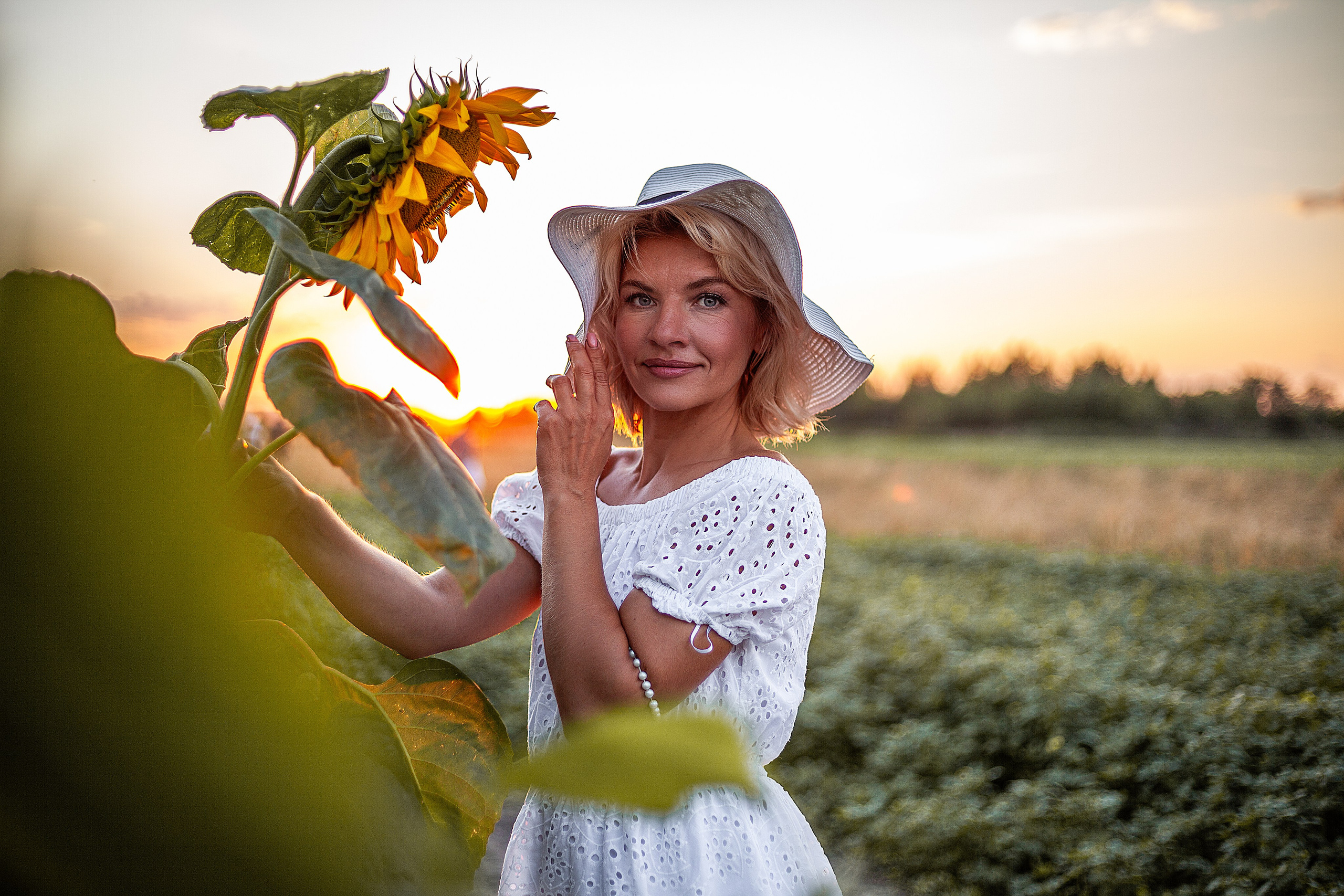 Подсолнухи!