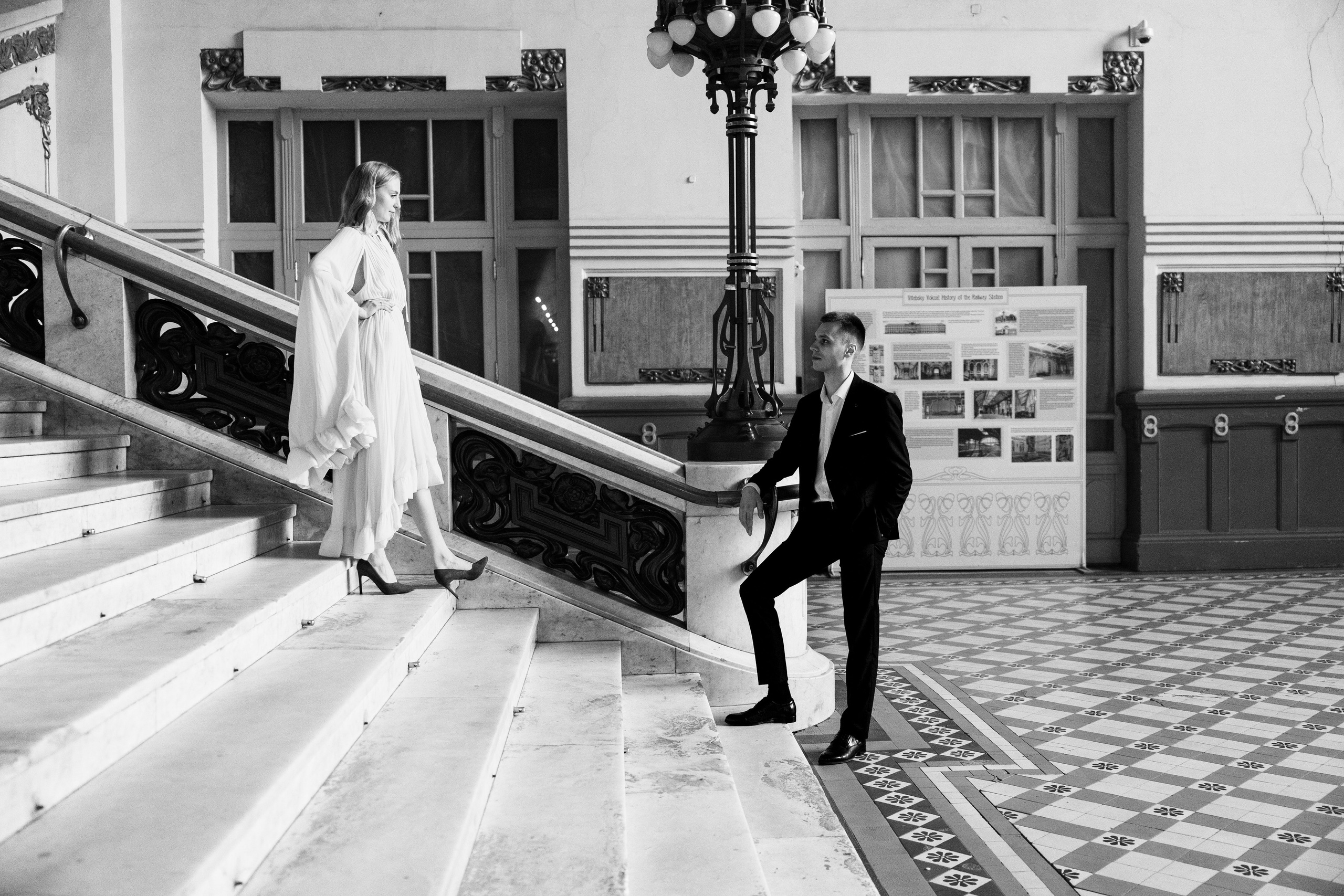 Даша и Константин Витебский вокзал. Фотограф/видеограф в Санкт-Петербурге Динара Гольдина