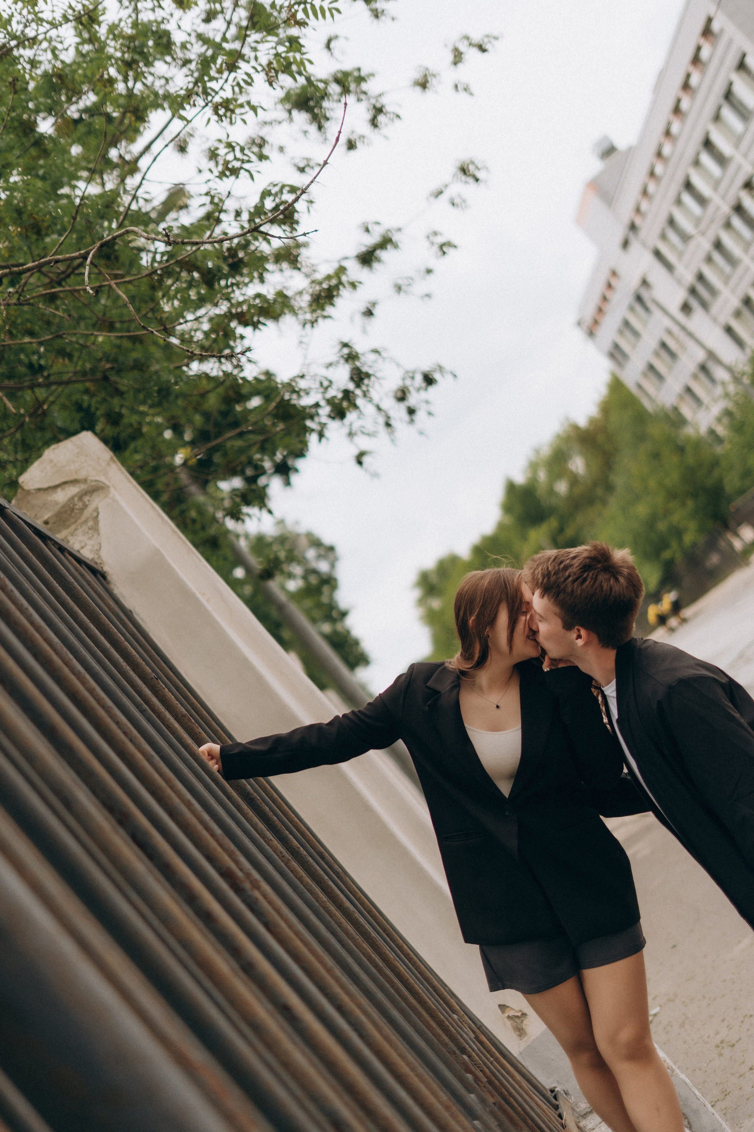 Юля и Даня | Прогулка по улицам Москвы. Фотограф Москва Виктория-Антуанетта