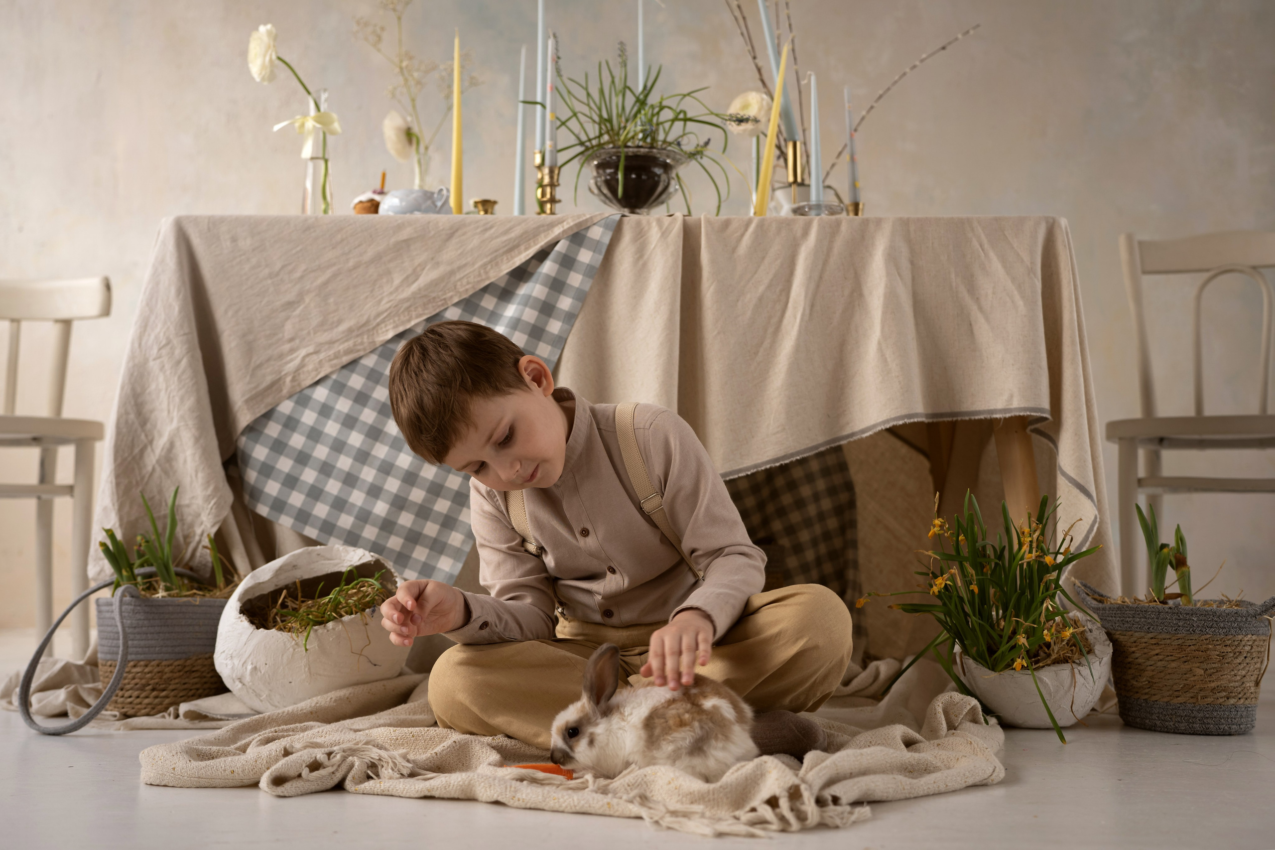 Дети и кролики. Главная