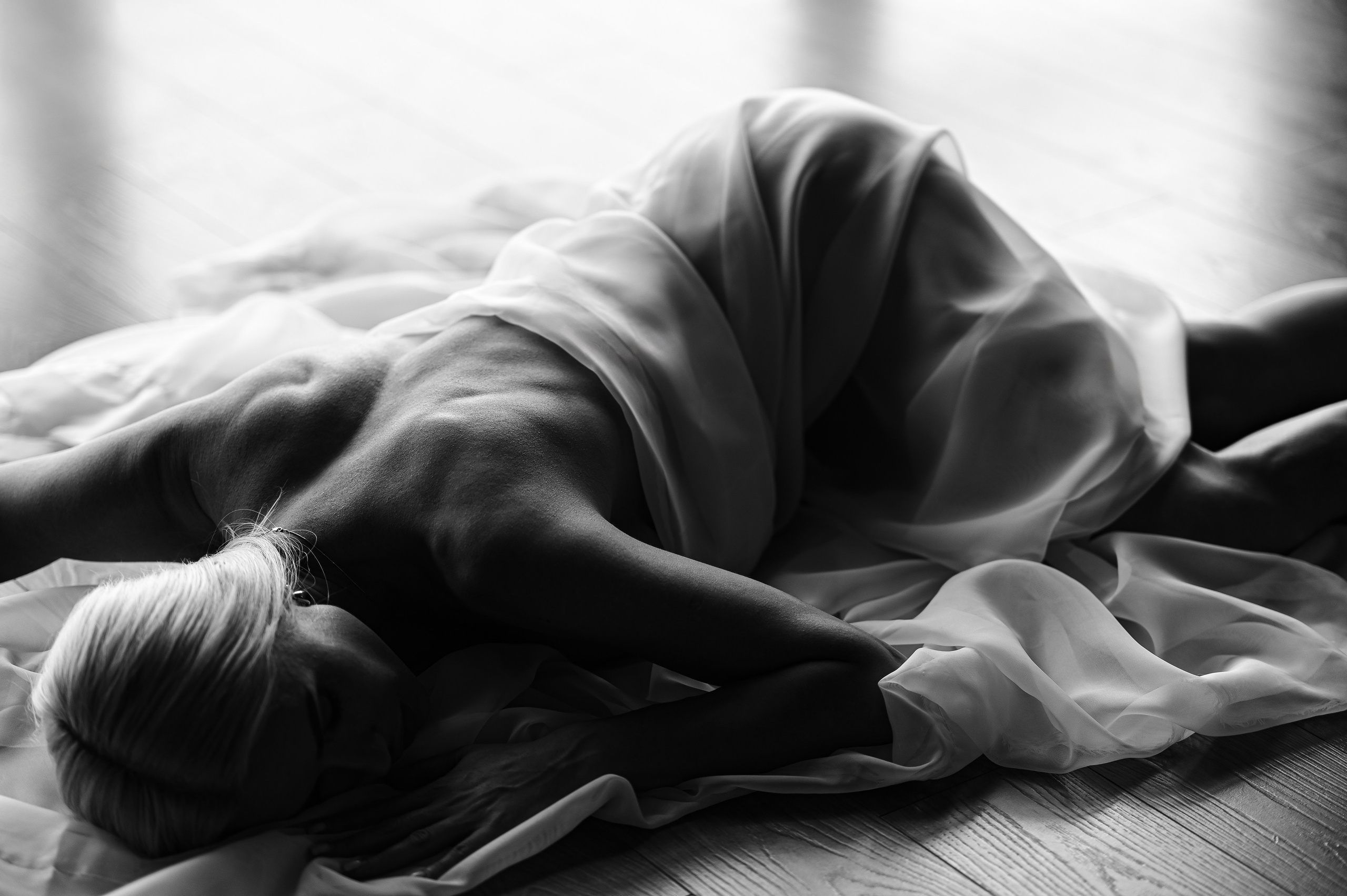 Level 1 — Monochrome boudoir