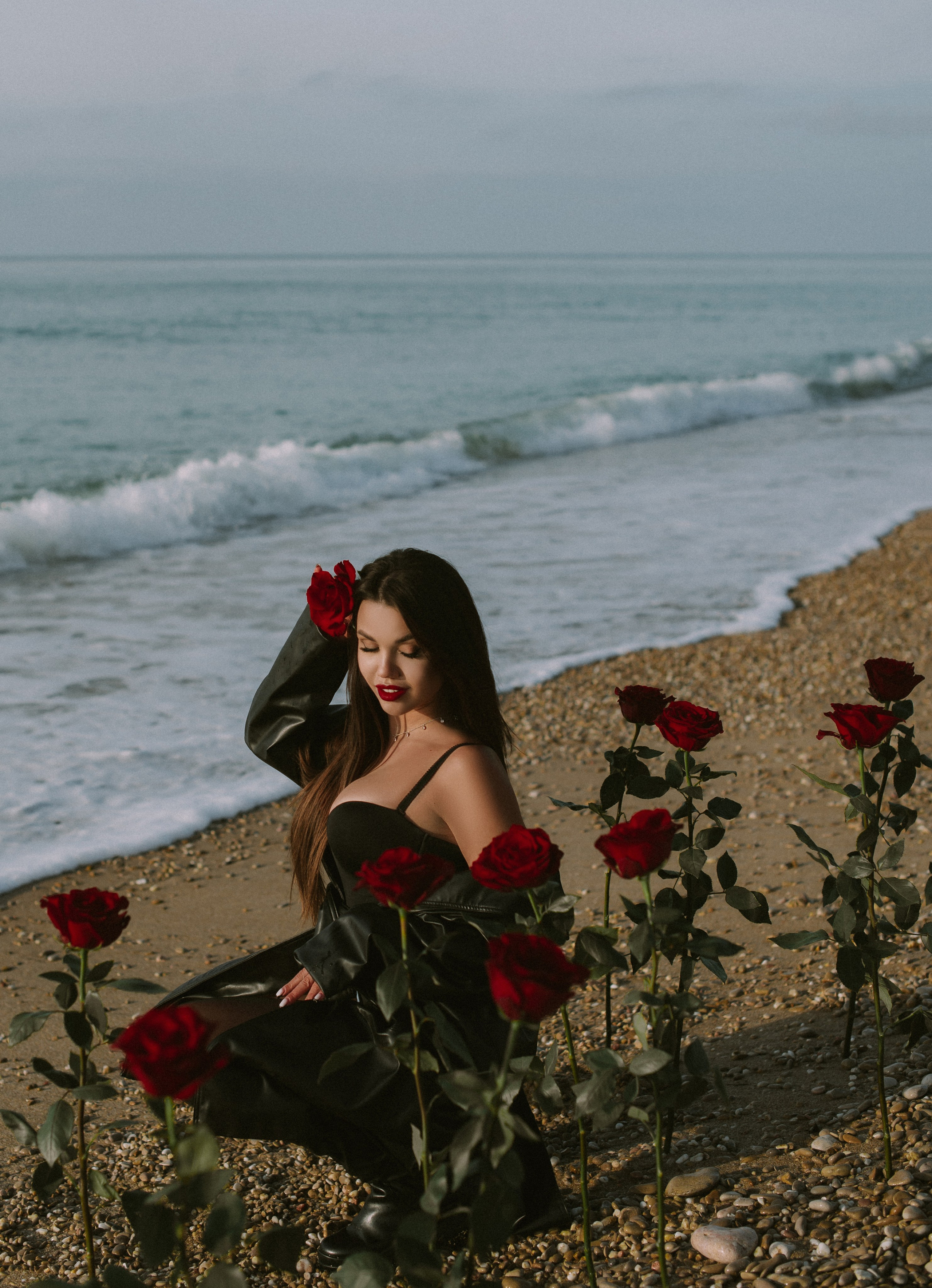 Настя.Розы.Море. Свадебный, женский, семейный фотограф в Севастополе Юлия Мошенко