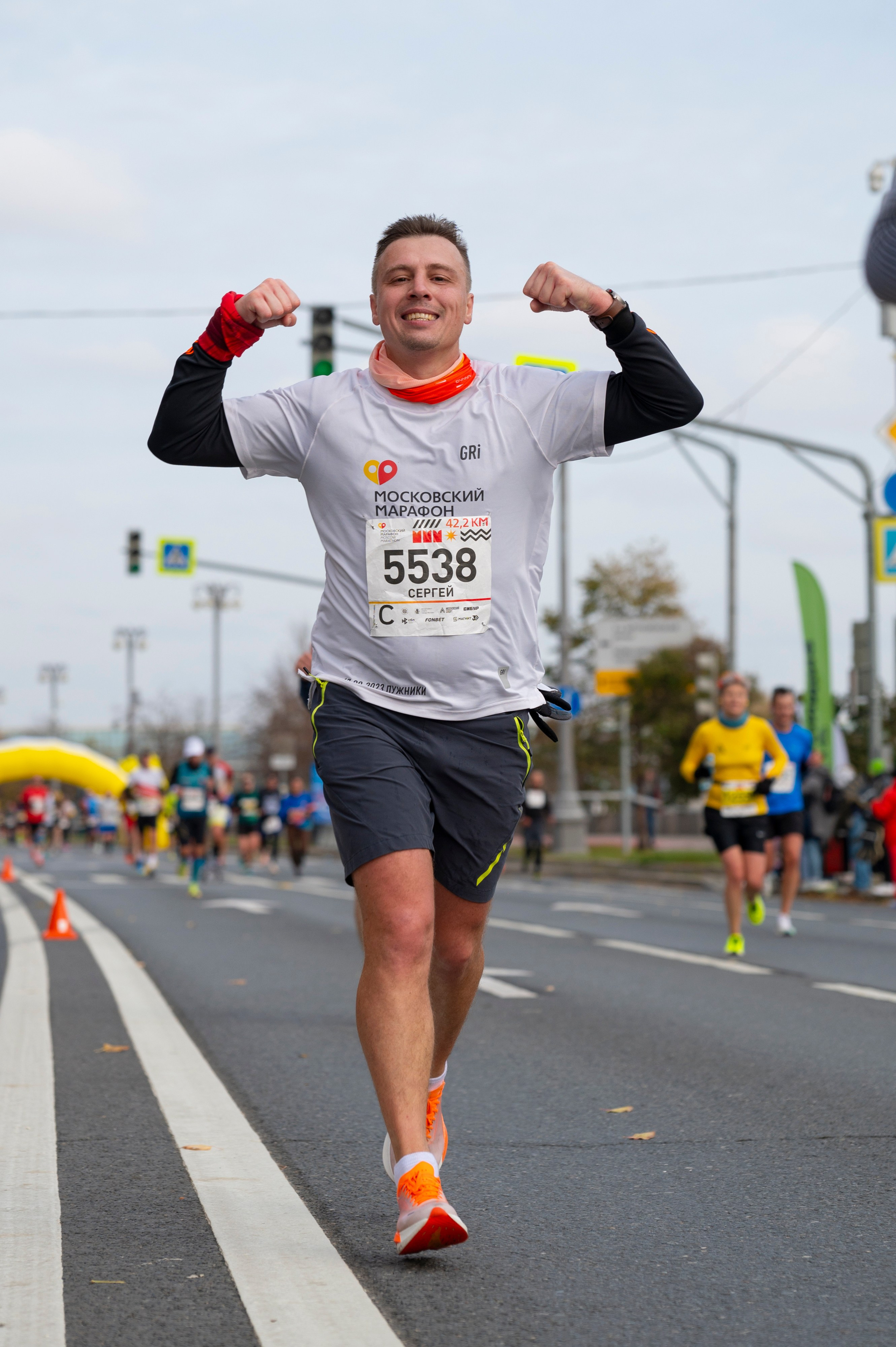 Спортивные мероприятия: Московский марафон 2024. Фотограф Михаил Волков