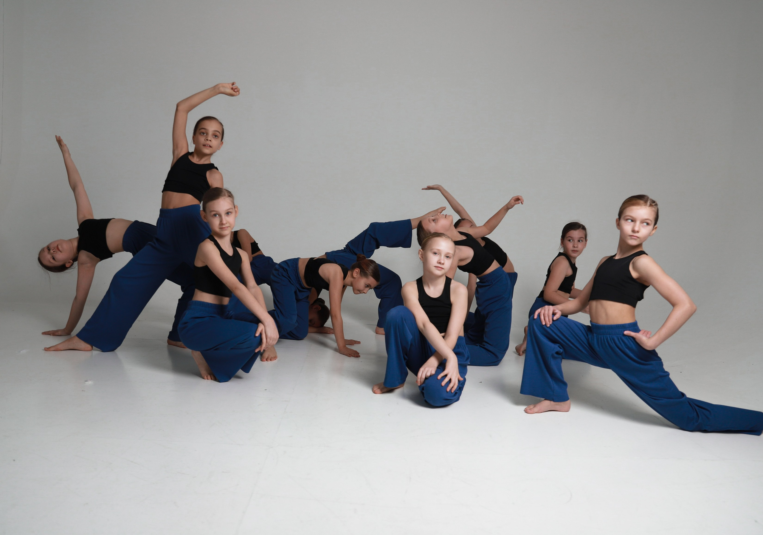 Сьемка на циклорамме. Фотограф Юлия Мальцева