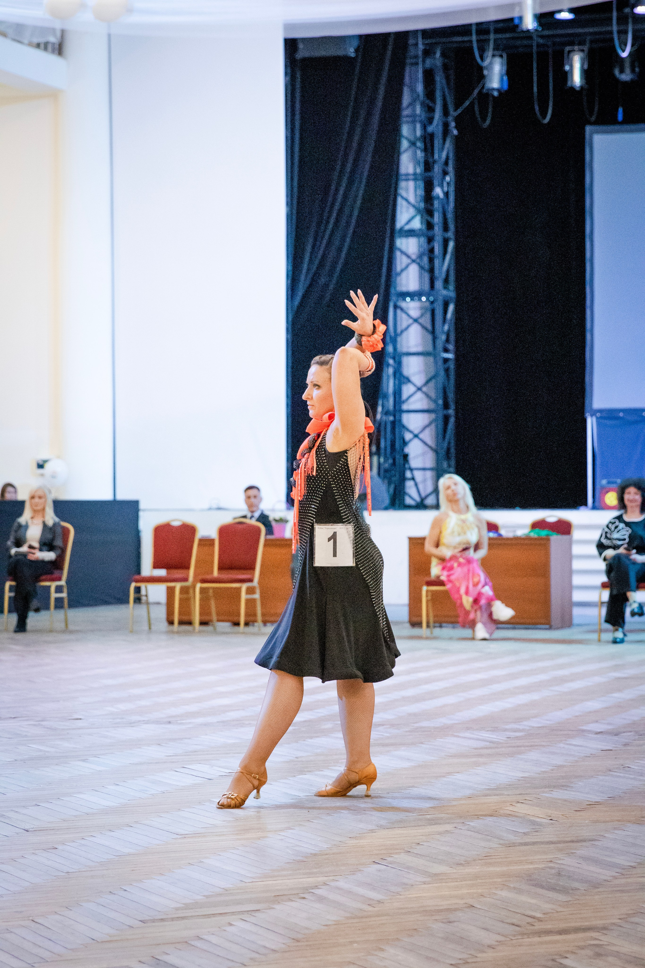 Бальные танцы, соревнования. Фотограф Анна Невская