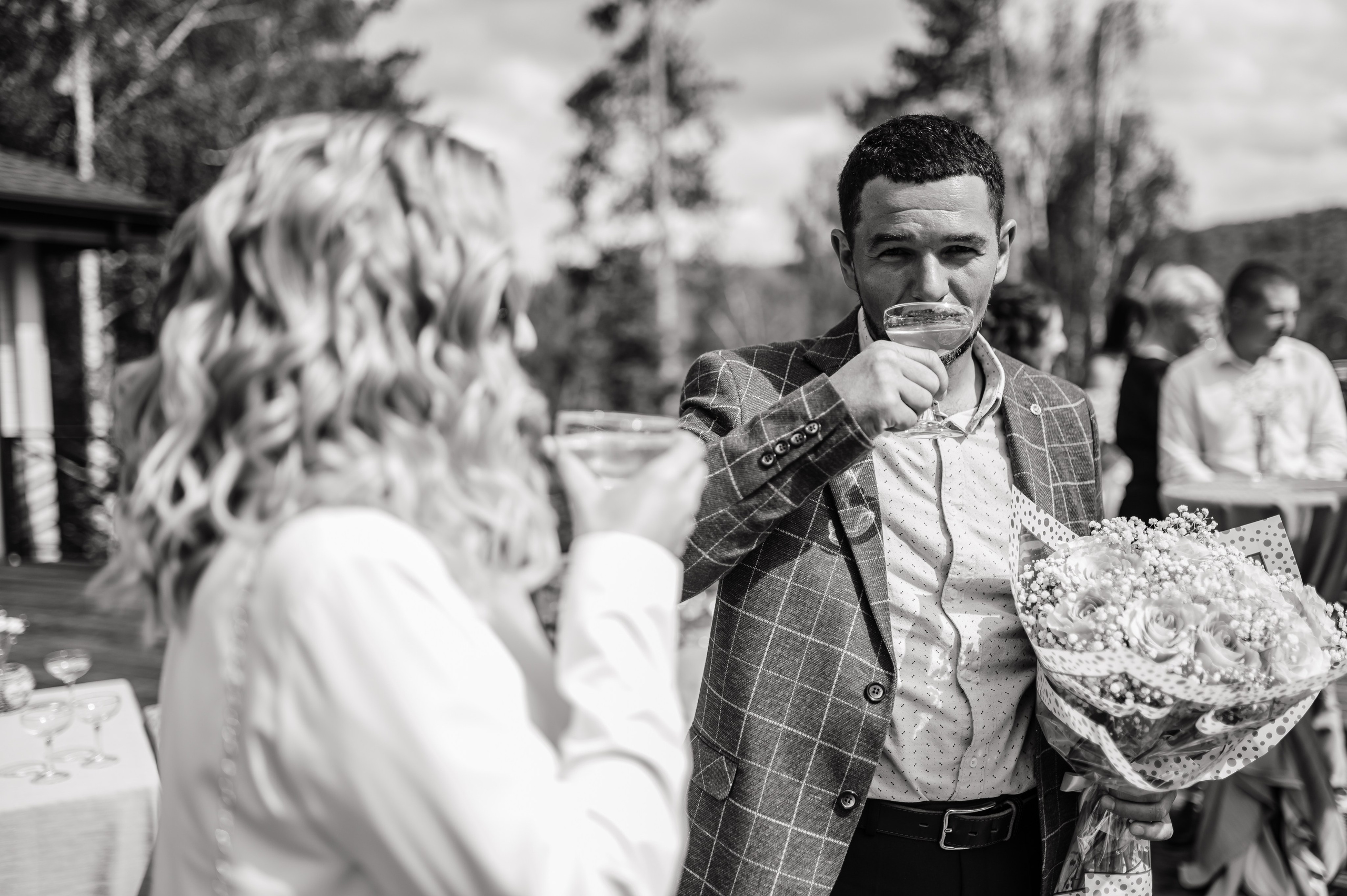 Вадим и Анастасия. Свадебная  съемка на Алтае