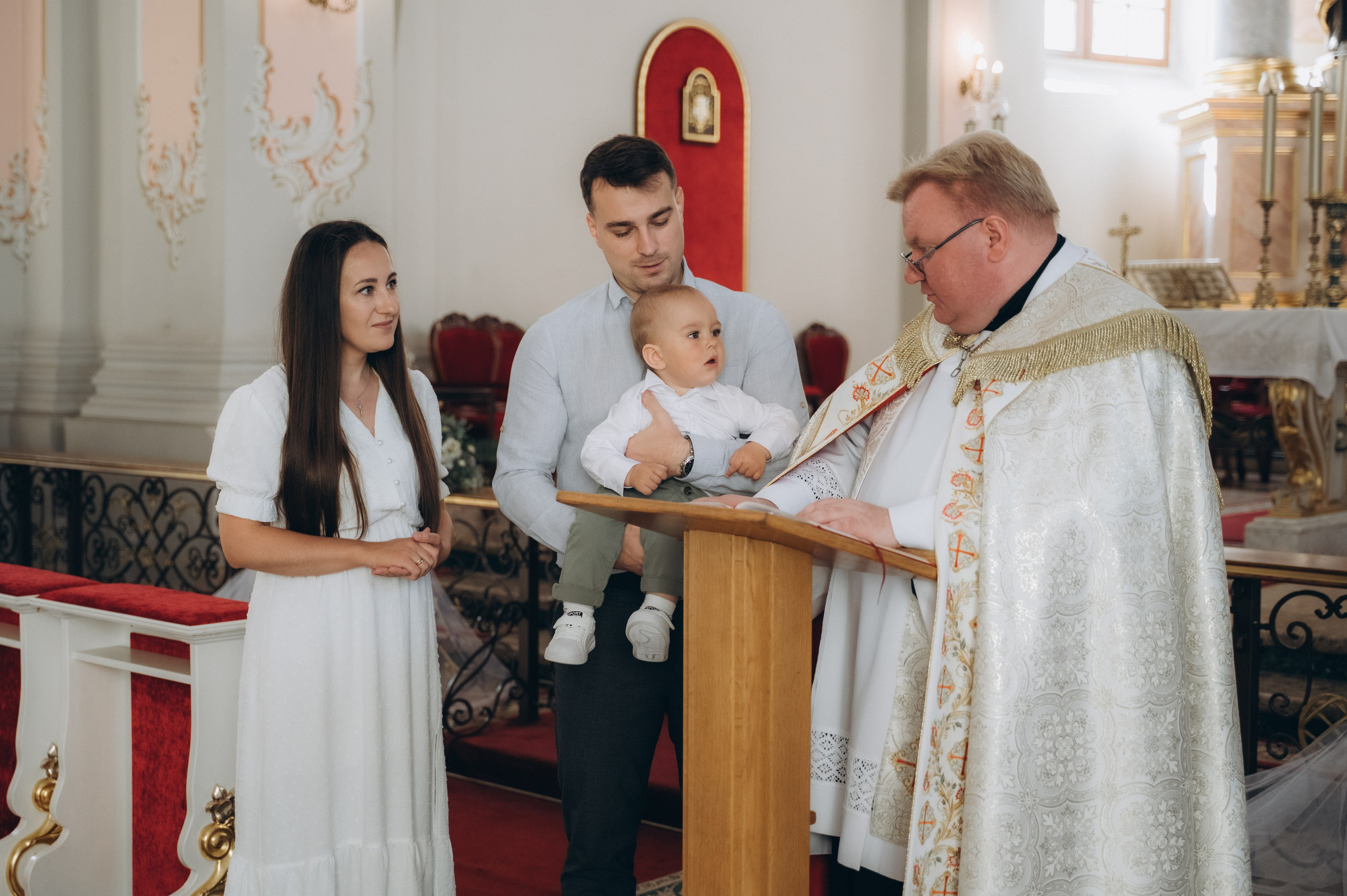 Крещение Александра (Белый Костёл). Семейный фотограф в Минске Дарья Дреко