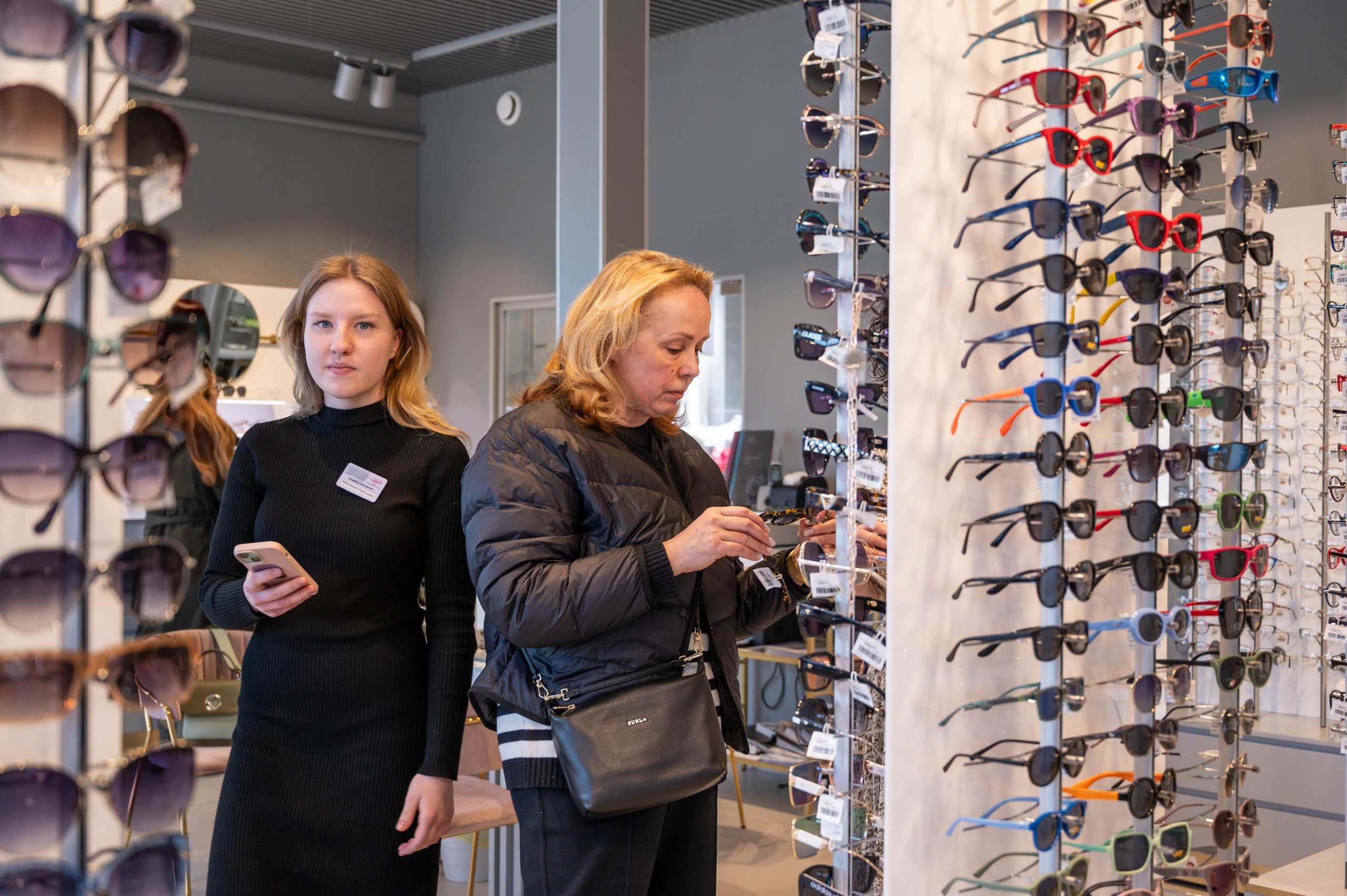 Съёмка открытия оптики