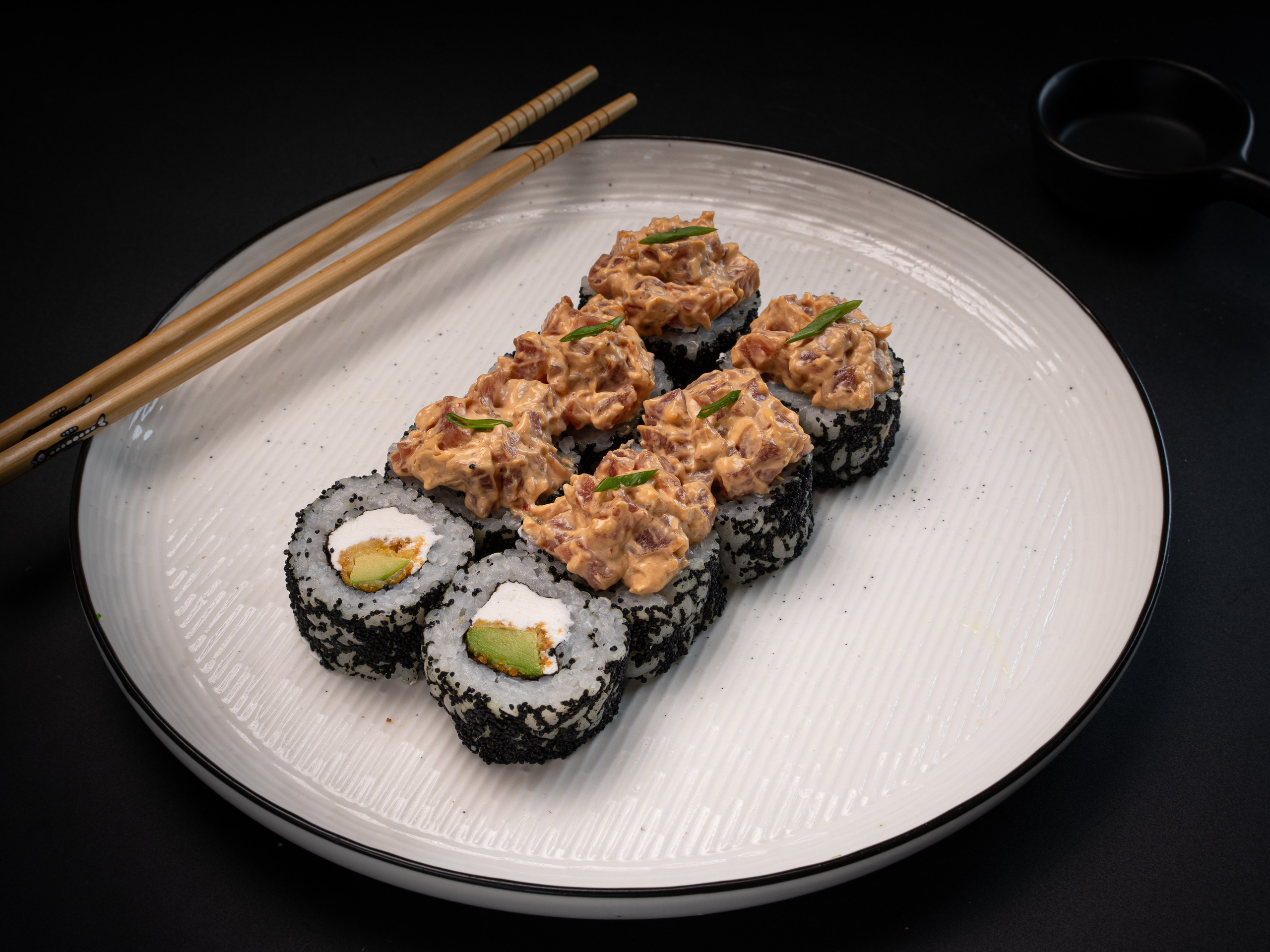 Фотосъемка роллов для меню японского ресторана в Воронеже