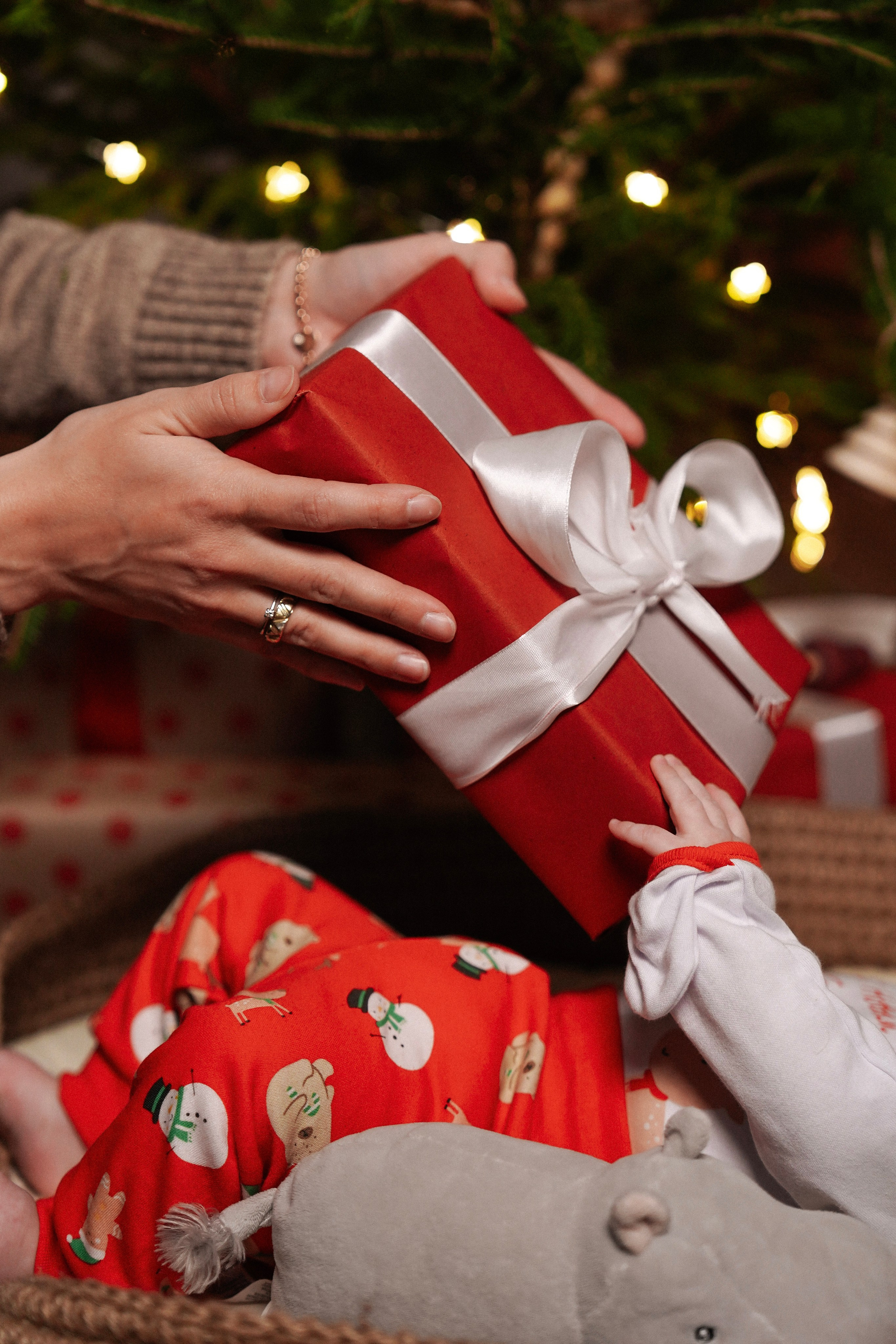 Семейная новогодняя съёмка. Фотограф с психологическим образованием