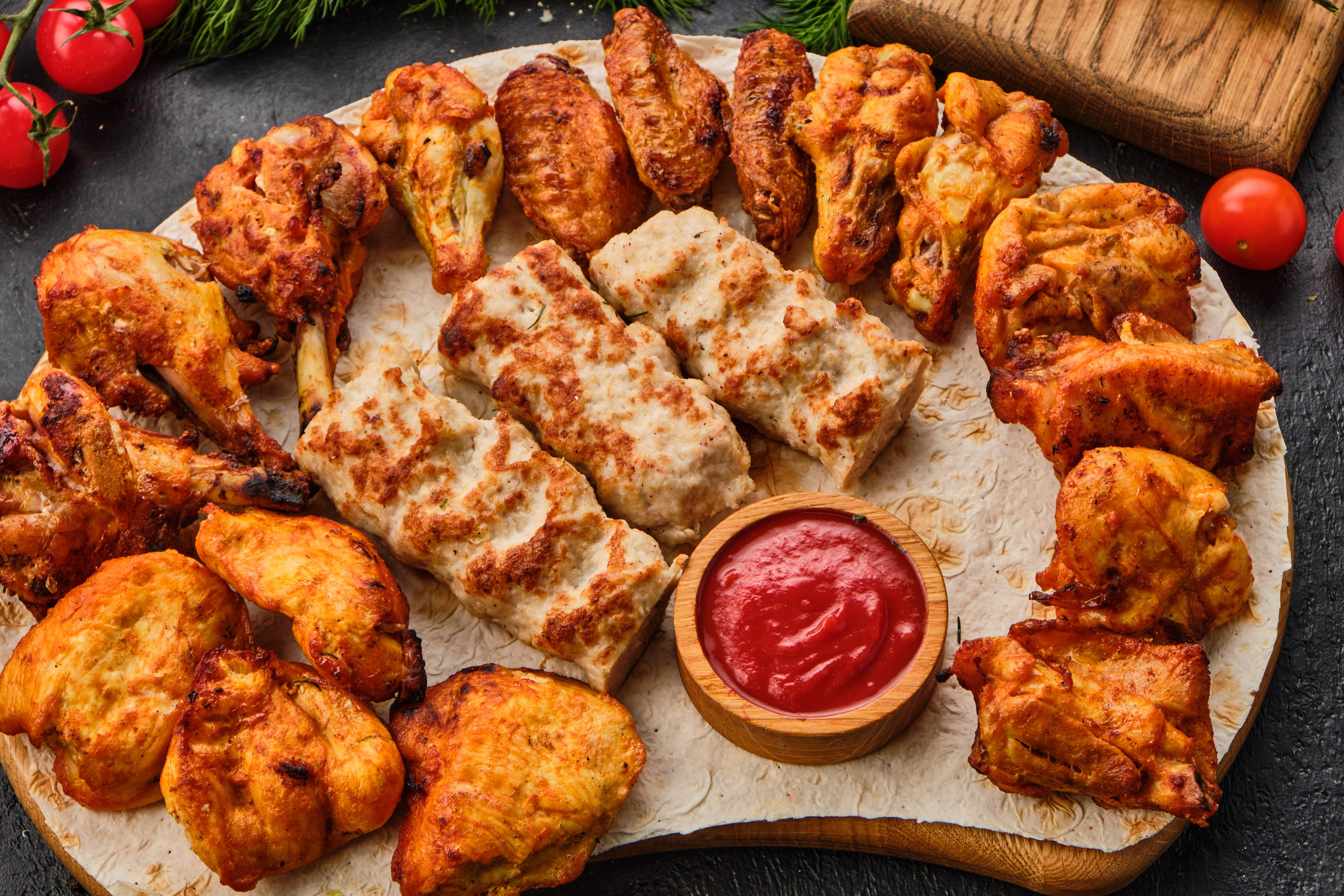 Food Photography of Shashlik for Delivery | Food Photographer Tbilisi. Commercial Photographer Tbilisi | Food & Product Photography | Vitaly Gorbachev