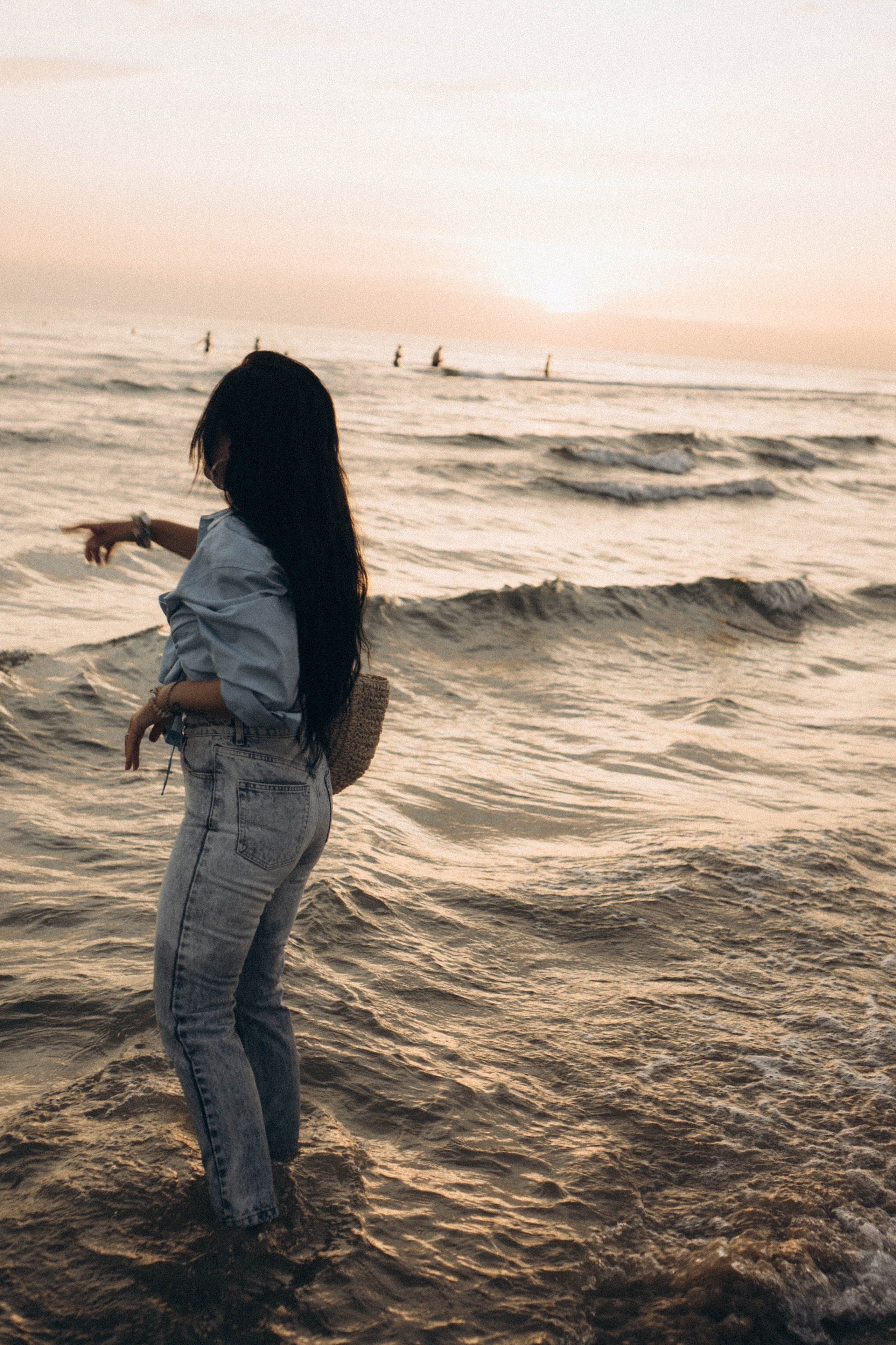 Июльский вечер на берегу черного моря. Профессиональный фотограф, Санкт-Петербург — Виктория Богомолова