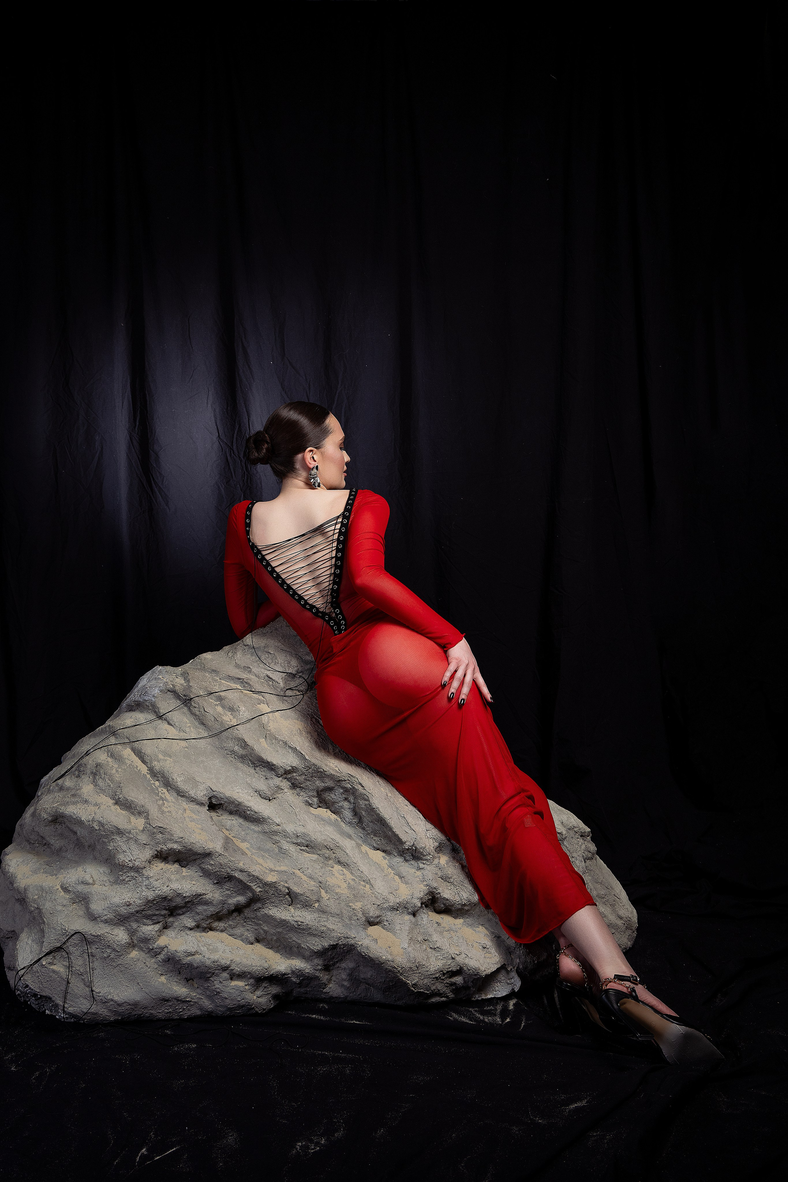Красное платье. Валентина Похомова — профессиональный фотограф в Екатеринбурге