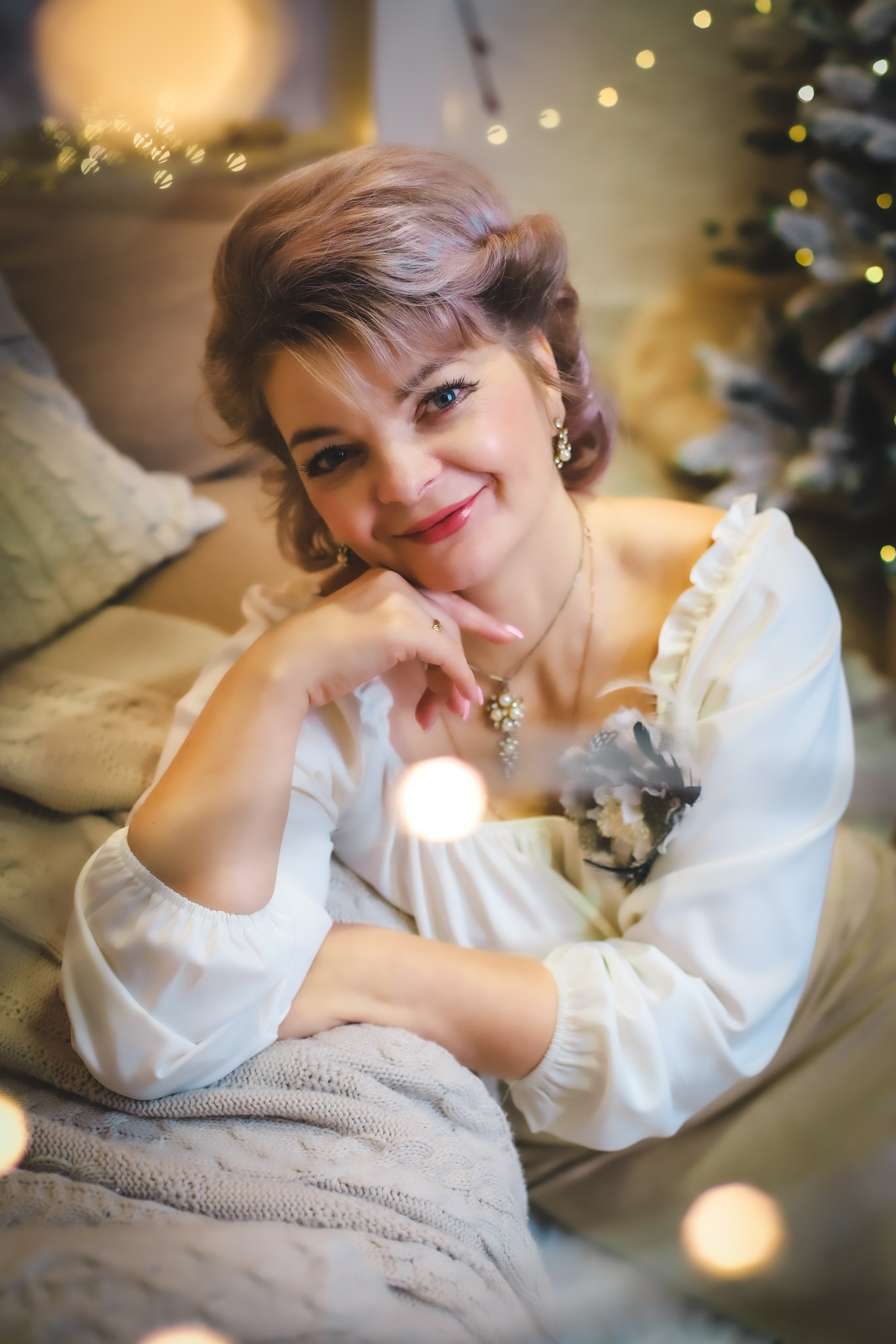 Новогодняя история Людмилы и Игоря. Фотограф беременности и семейных историй Эльвира Акарибе в городе Краснодар!