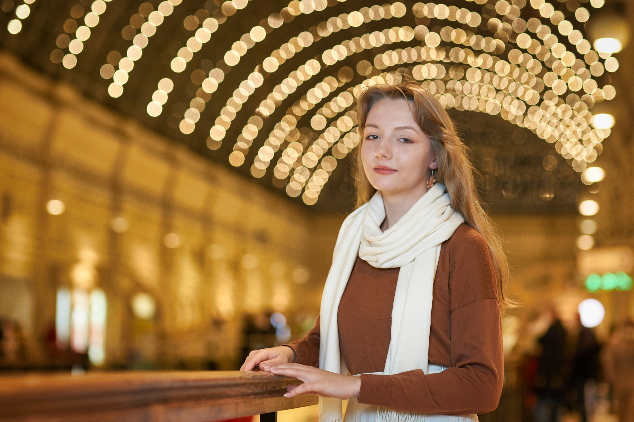 Портретная фотография в ГУМе, Москва