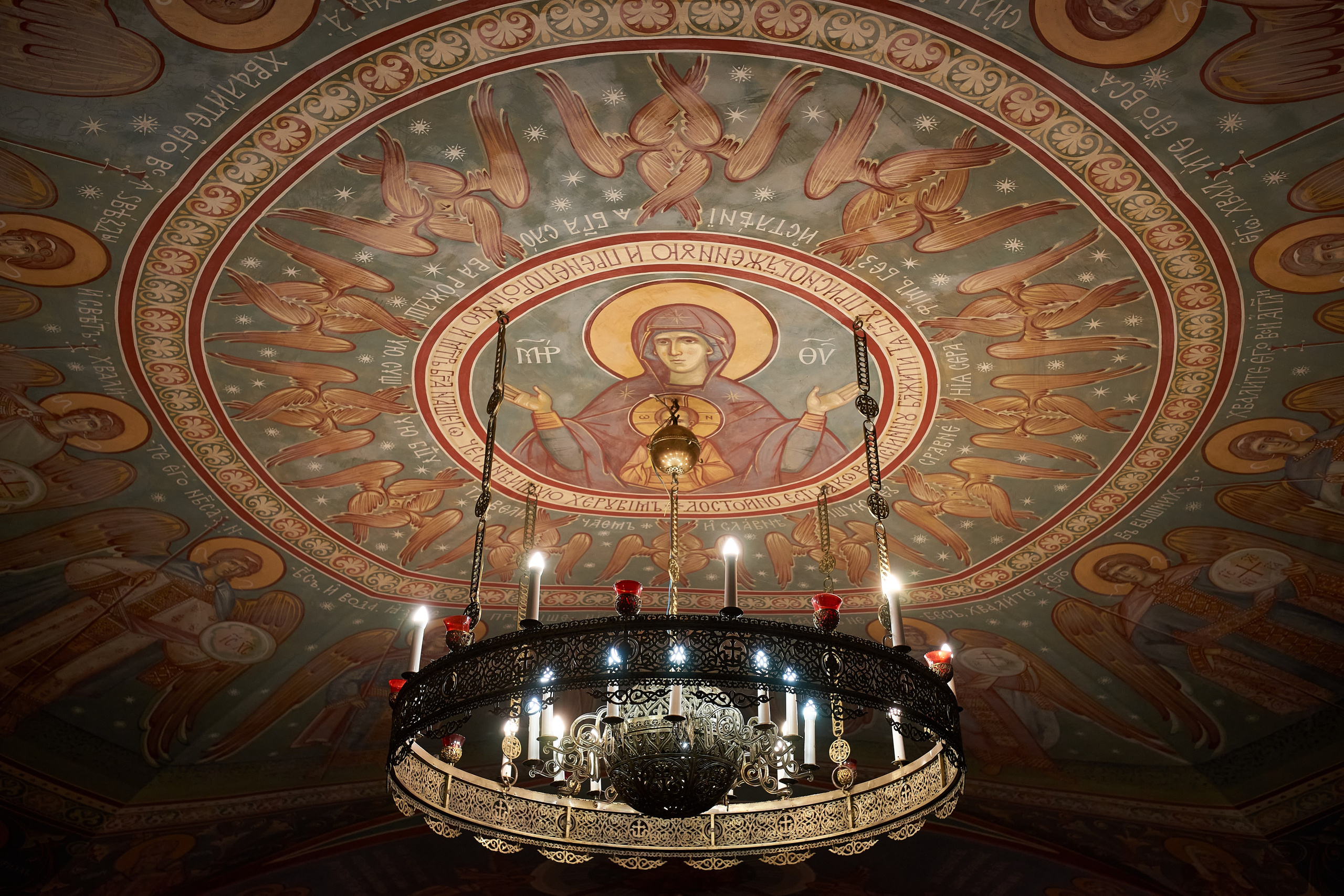 Крещение в Зачатьевском женском монастыре