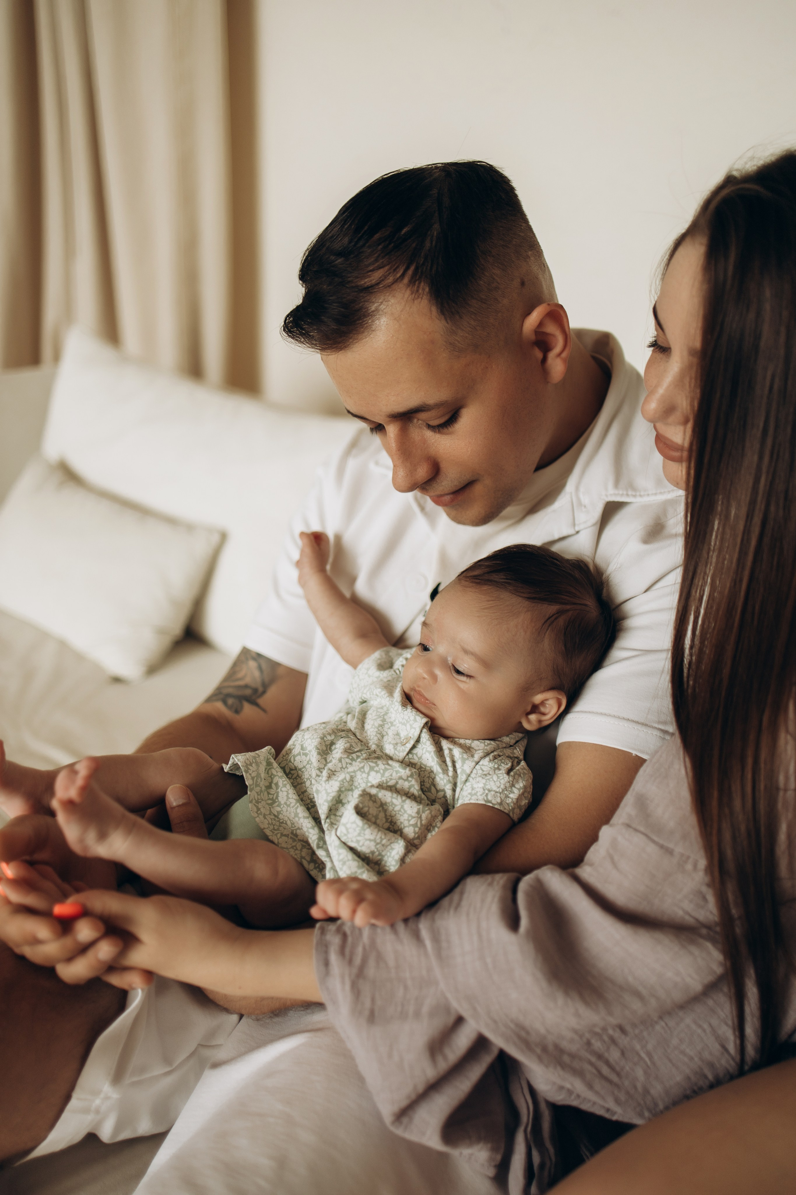 Малышка Мия. Самый теплый фотограф в Краснодаре Рябоконь Ксения