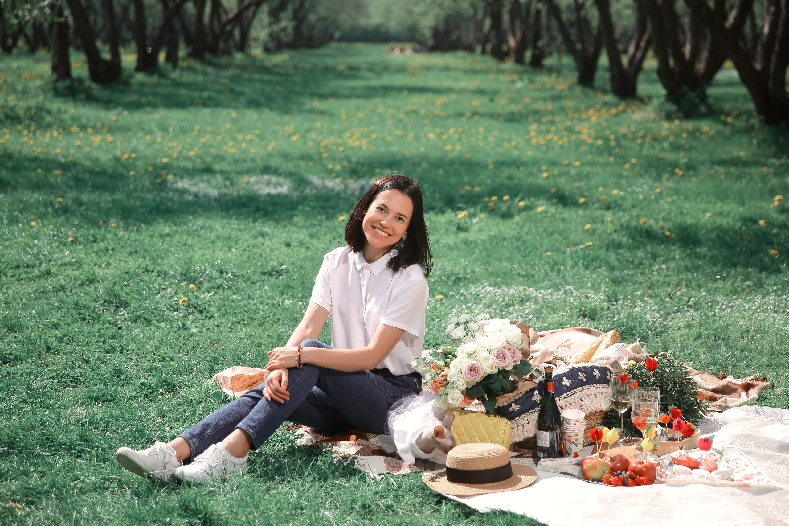 Французский пикник. Фотограф ваших самых ярких событий в Москве и СПБ. Збронская Юлия
