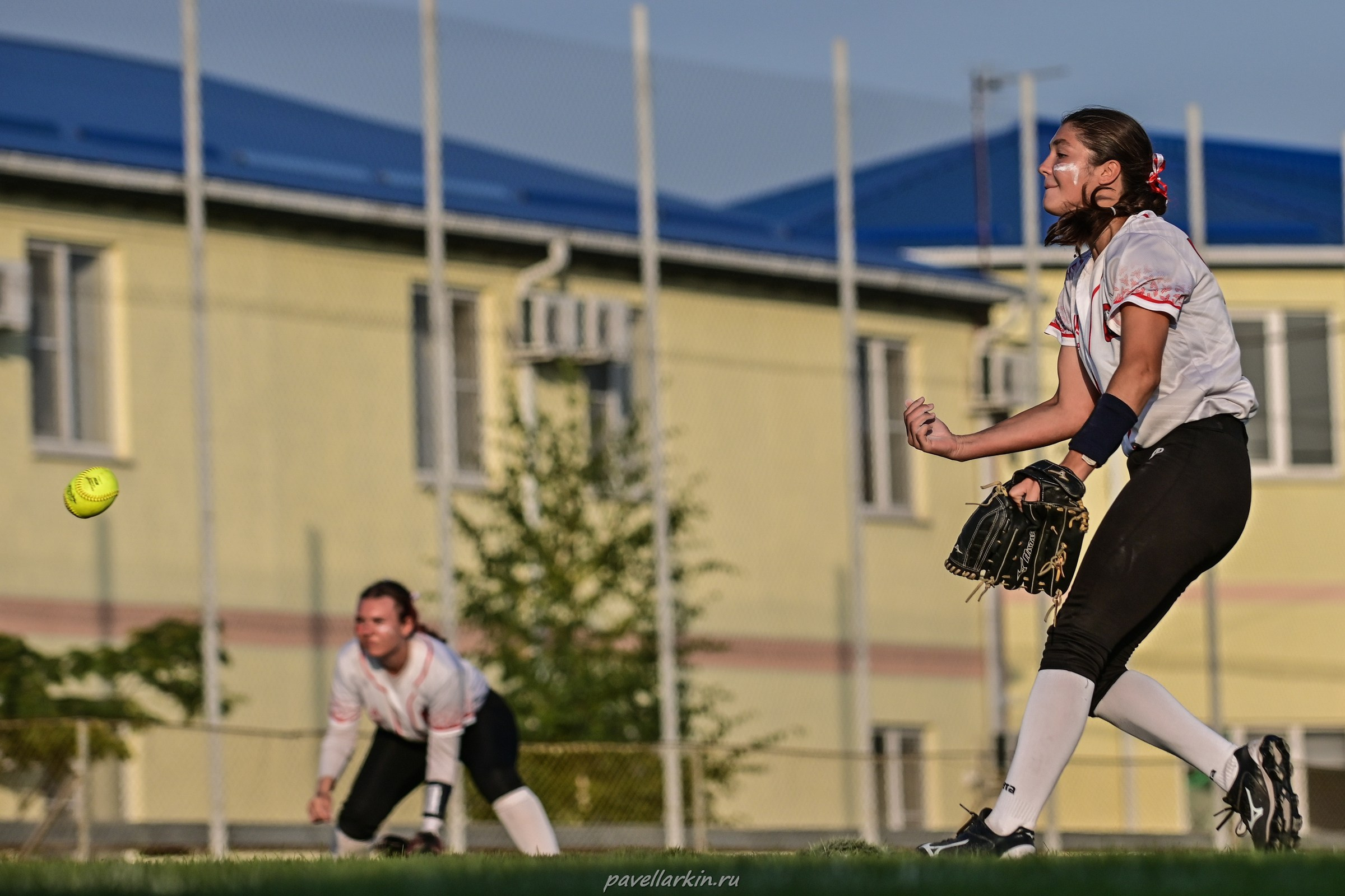 Софтбол: Финал юношеской спартакиады 2025 года. Спортивный фотограф, фотожурналист Павел Ларькин