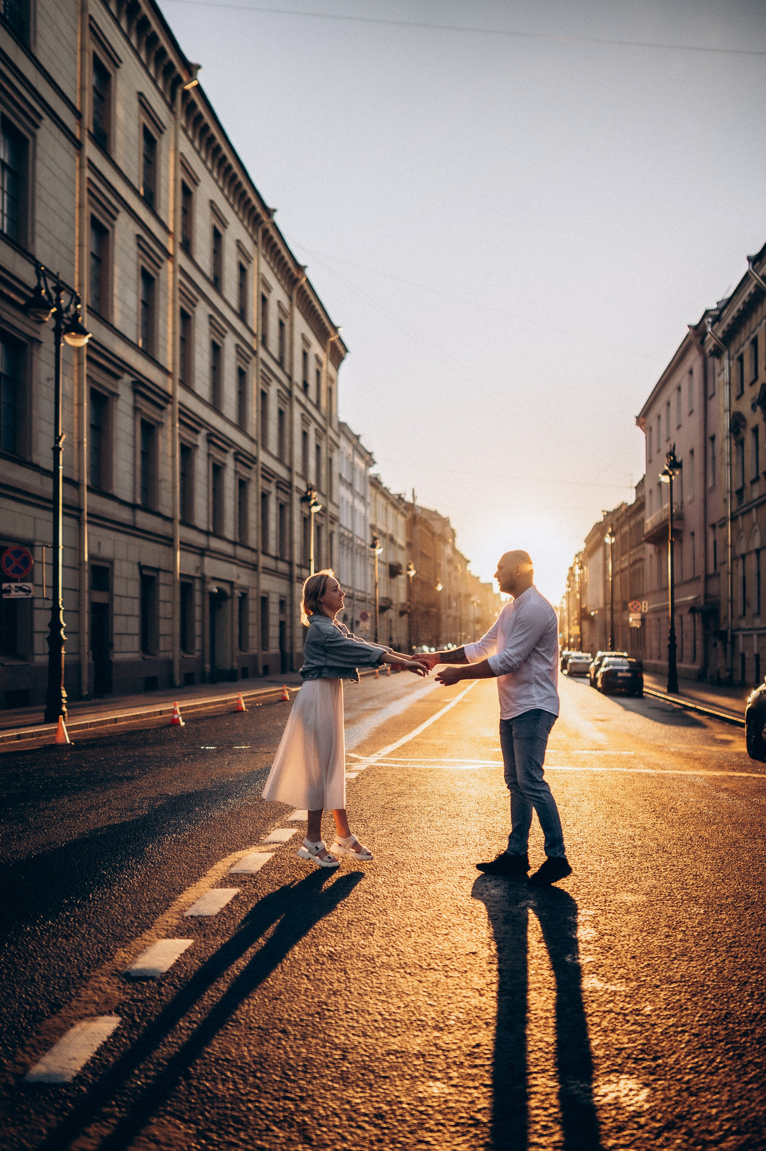 Лав стори Питер на рассвете. Фотограф ПИТЕР СПБ Надежда Баранова
