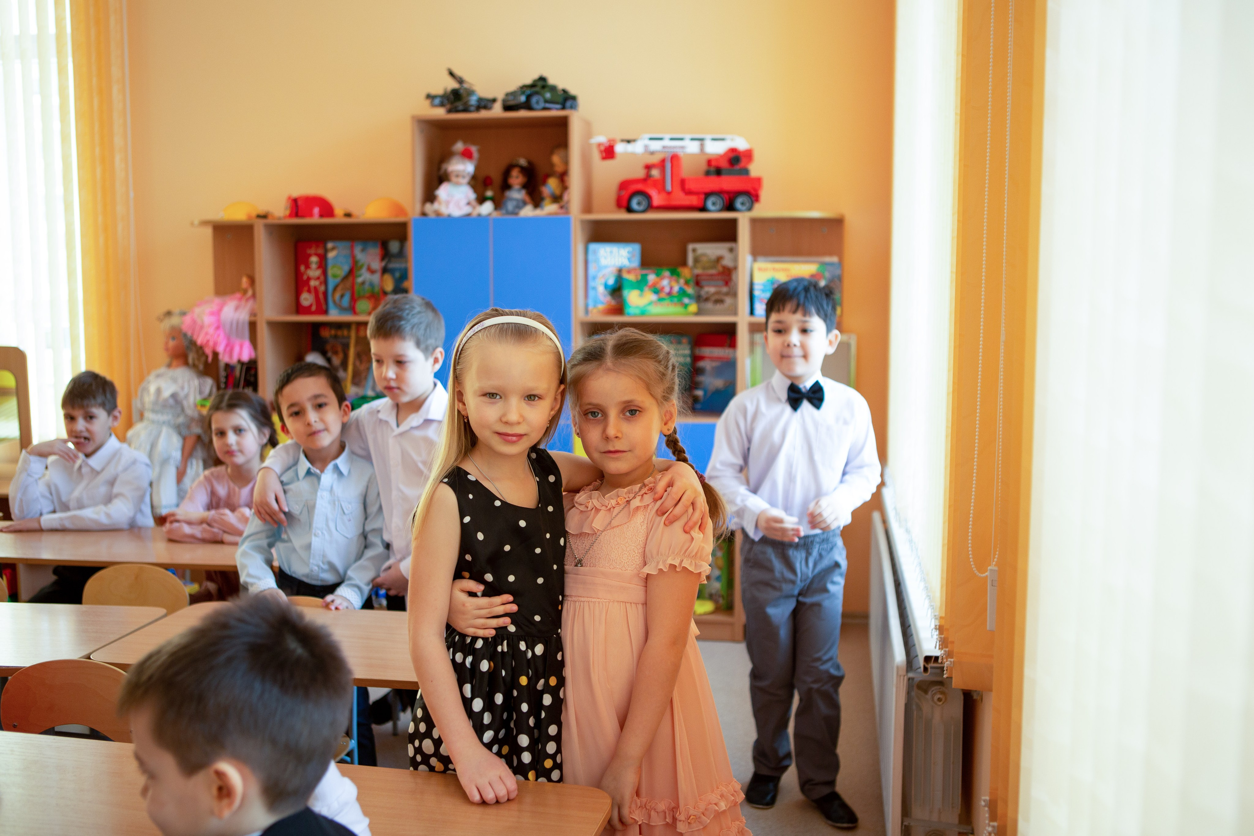 День в детском саду. Выпускные альбомы и школьный фотограф в Подольске, Троицке, Щербинке, Москве и Московской области