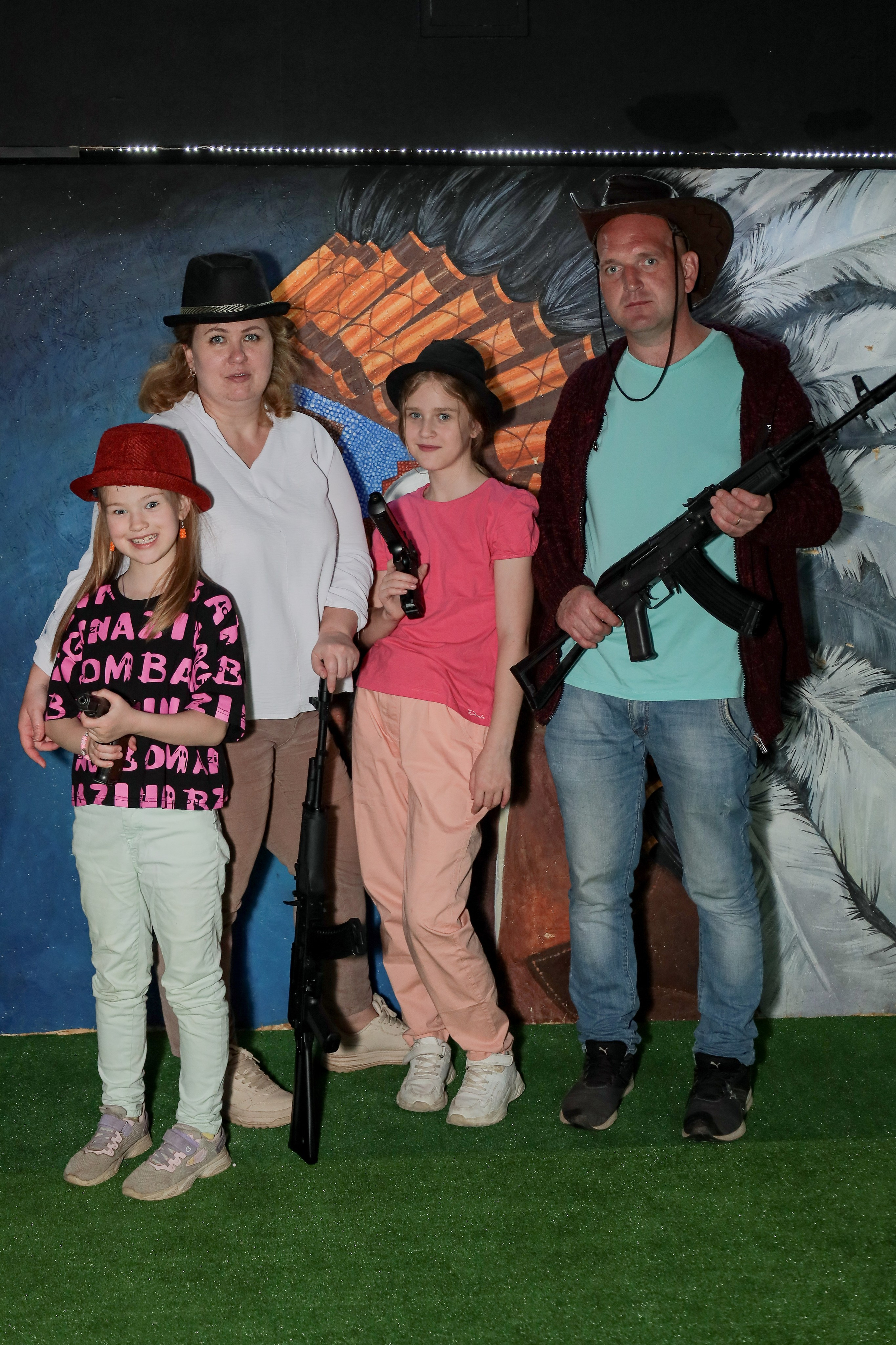 День рождение в стрелковом клубе. Фотограф Надршина Лилия