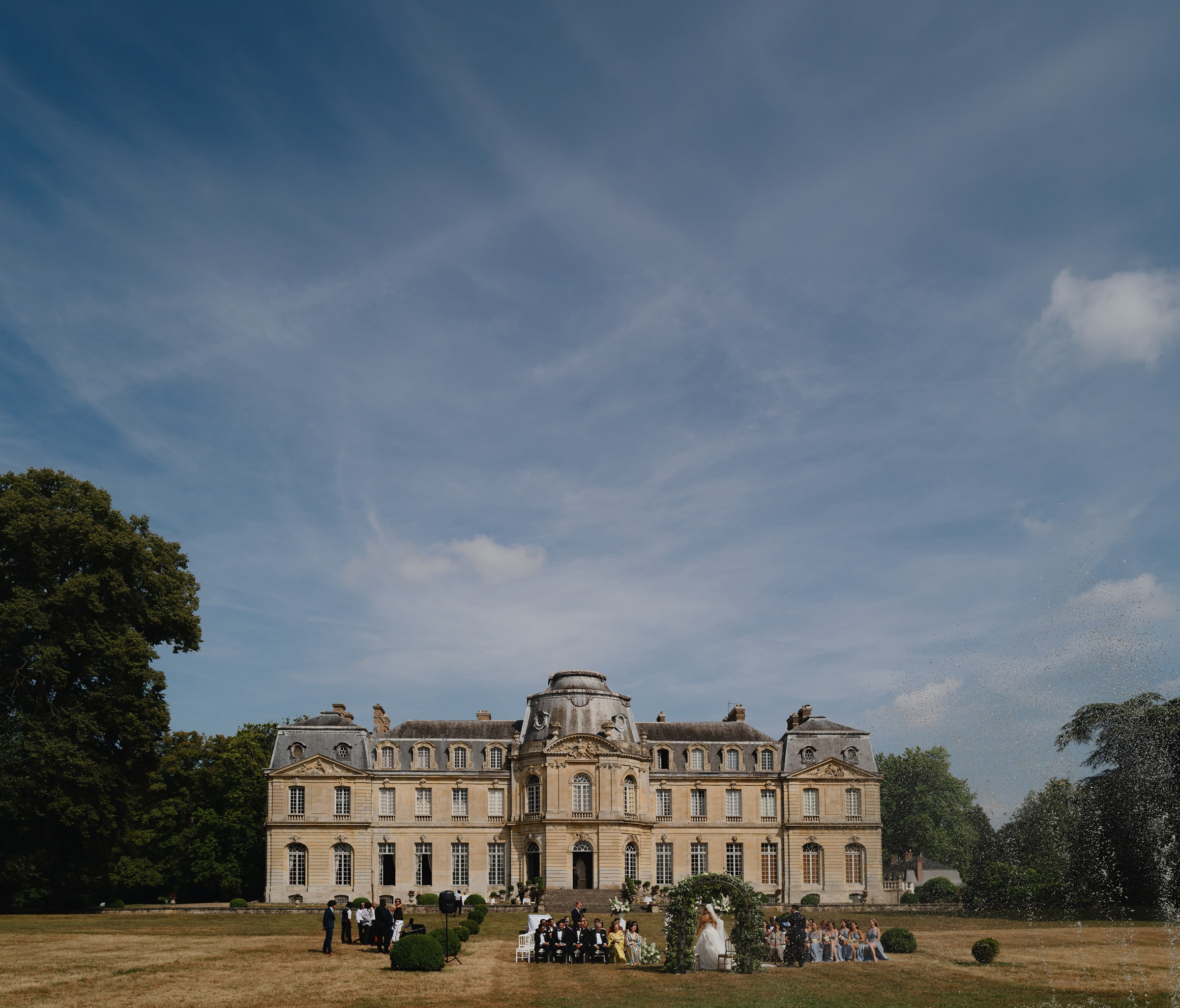 CHÂTEAU DE CHAMPLÂTREUX. Светский свадебный фотограф в Москве и Европе Арсений Прусаков
