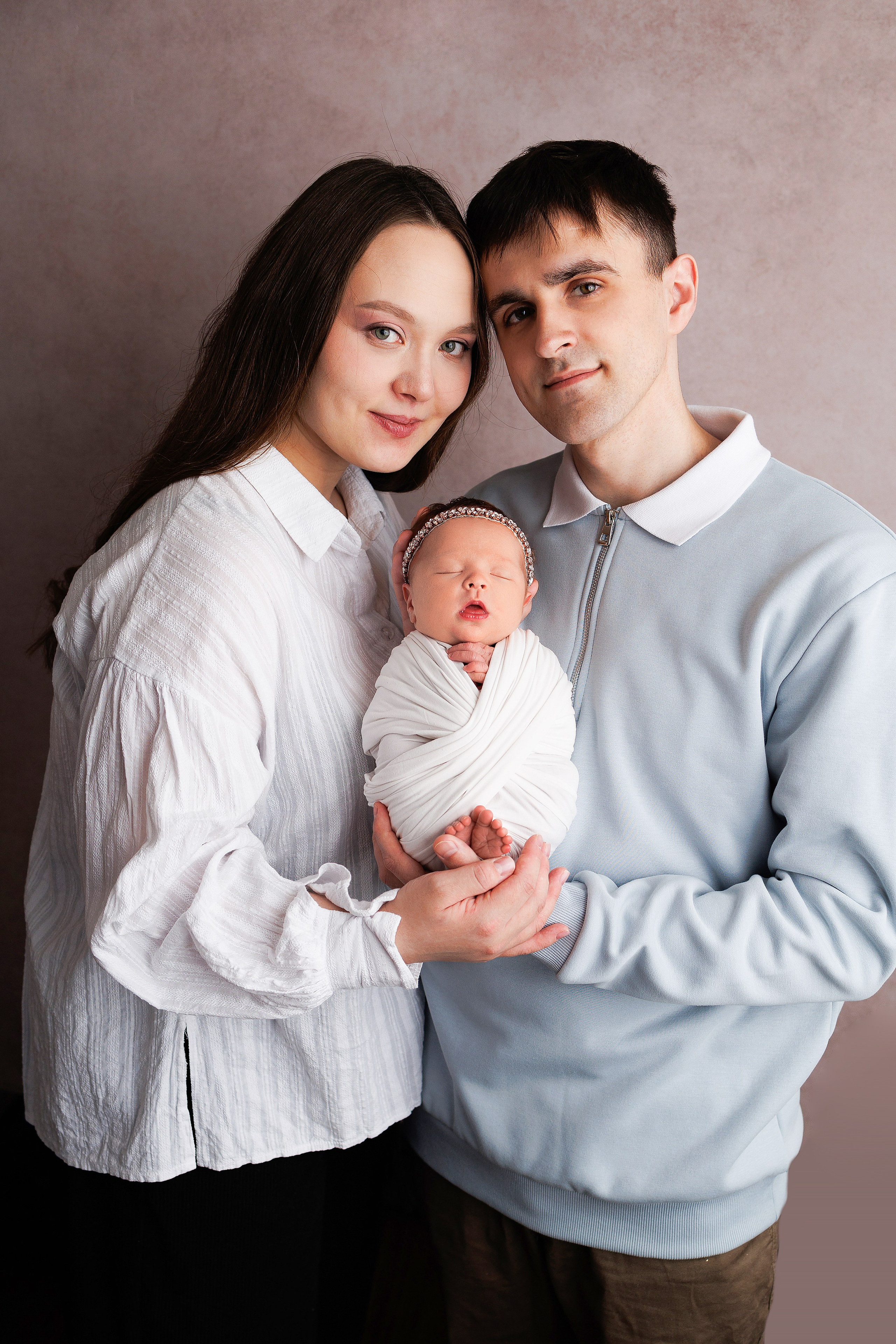 Амелие 10 дней. Фотограф новорожденный малышей Новосибирск