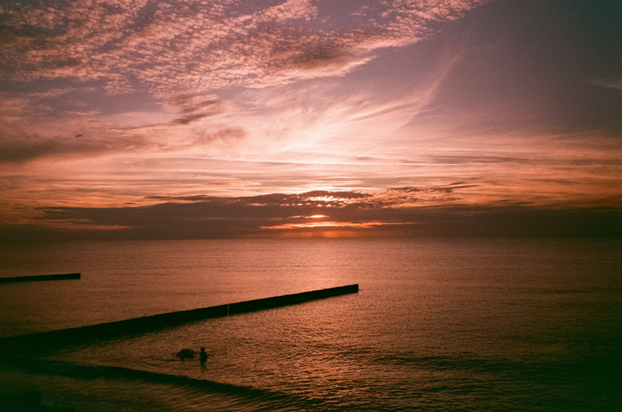 Закаты Зеленоградск, Светлогорск / Ricoh MF-1 / Konica Centuria 400