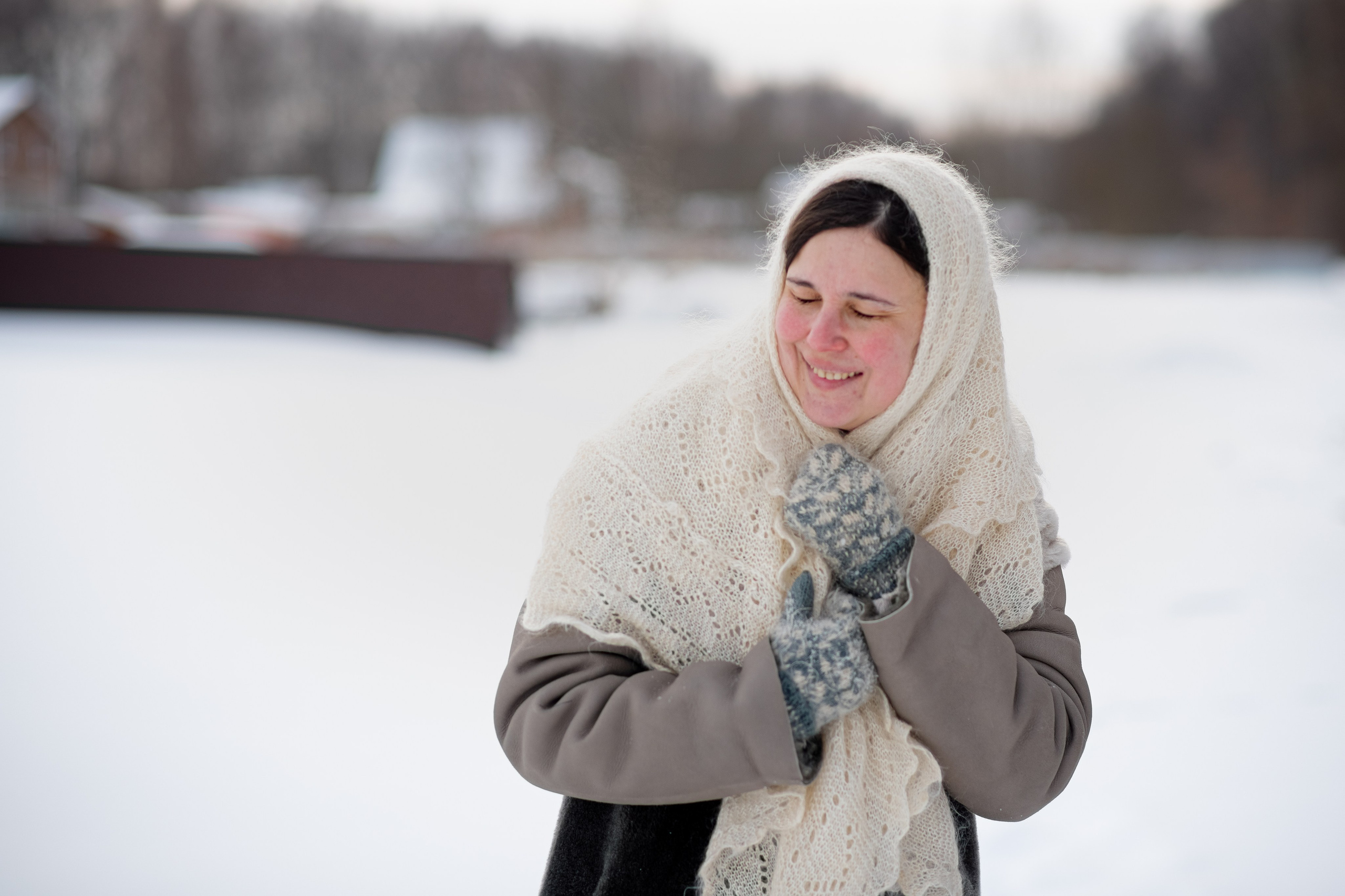 Тематическая семейная фотосессия в деревне. Семейный и детский фотограф в Туле Светлана Воронкова