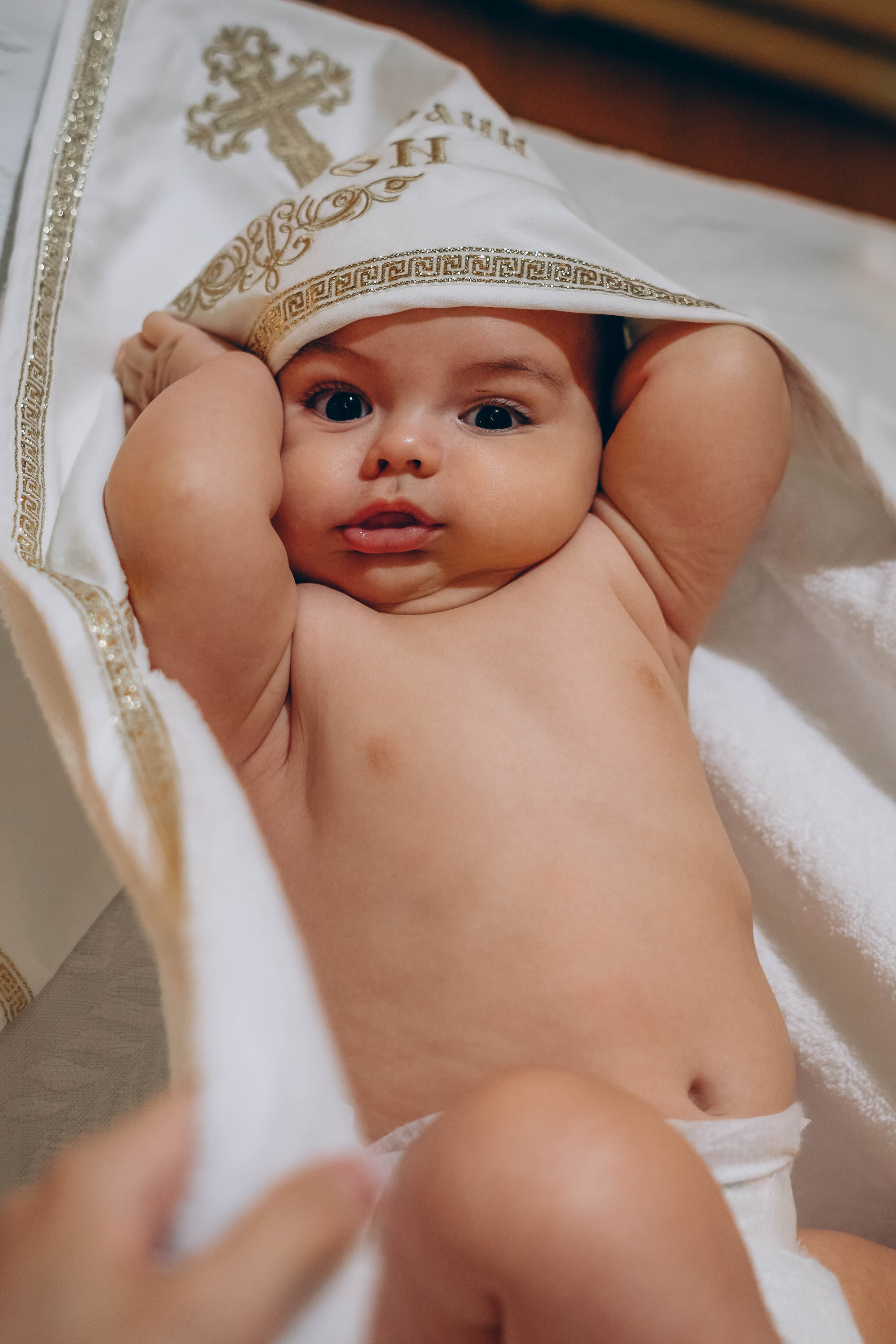 Таинство крещения Мирона