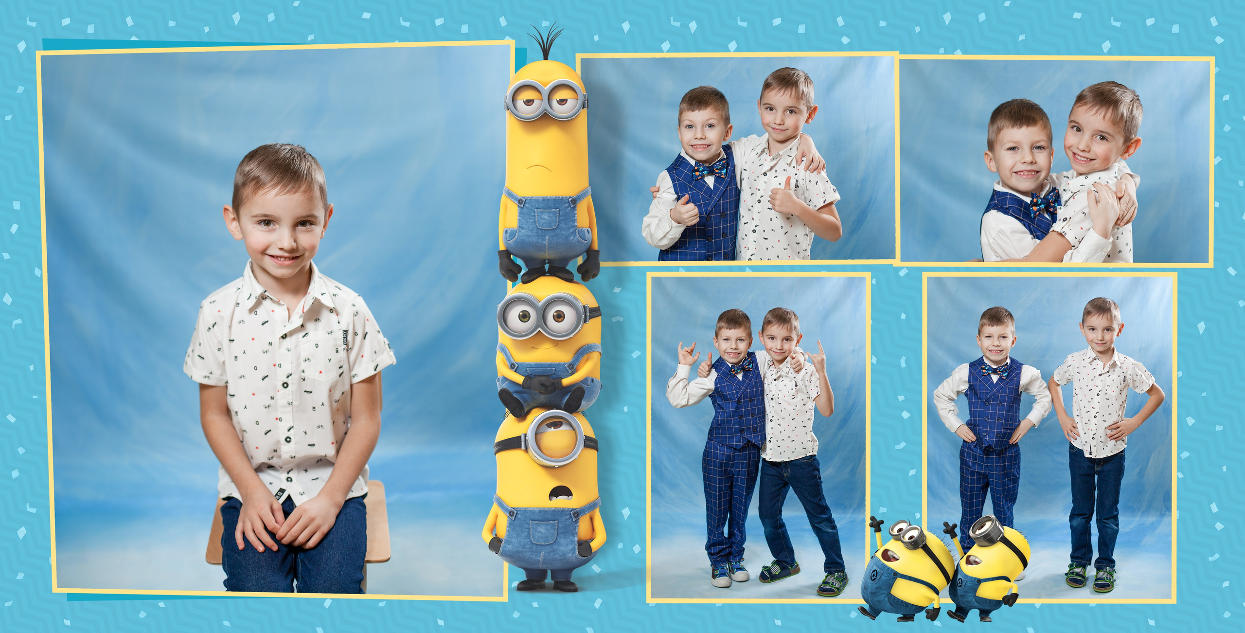 Миньоны. Детский и семейный фотограф в Санкт-Петербурге Елизавета Сорокина