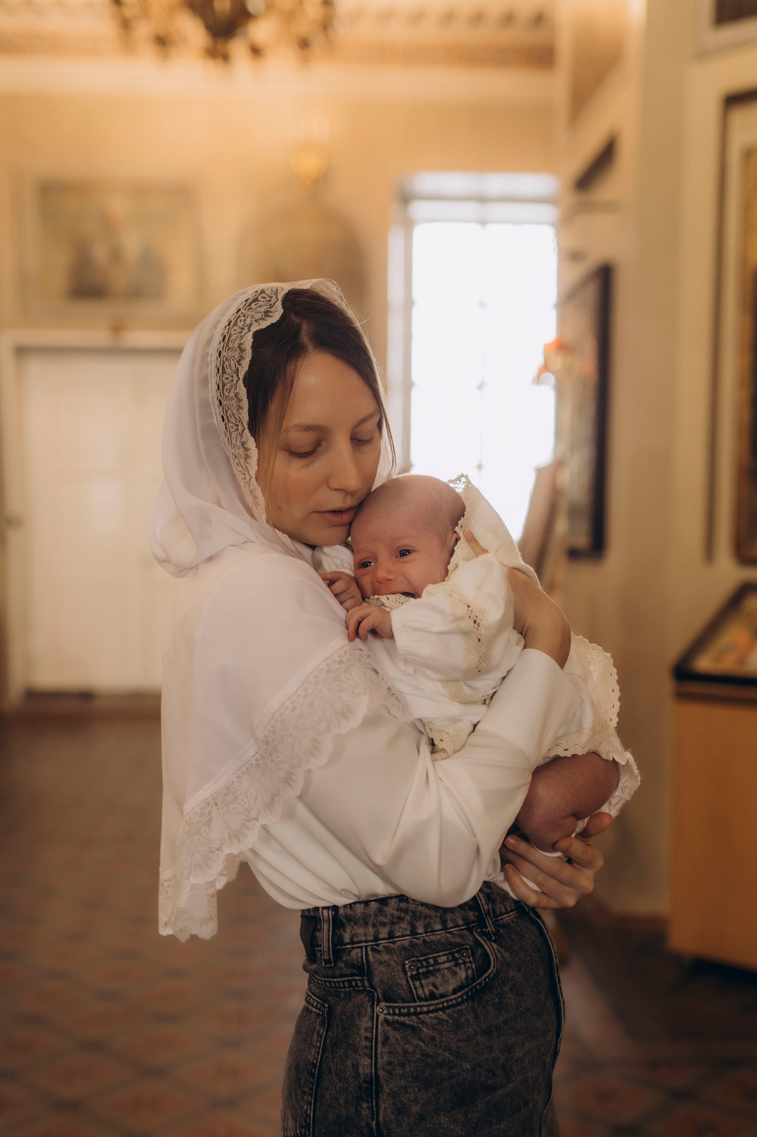 Таинство крещения Таисии. Фотограф Юлия Хакимова / Казань/ Чистополь