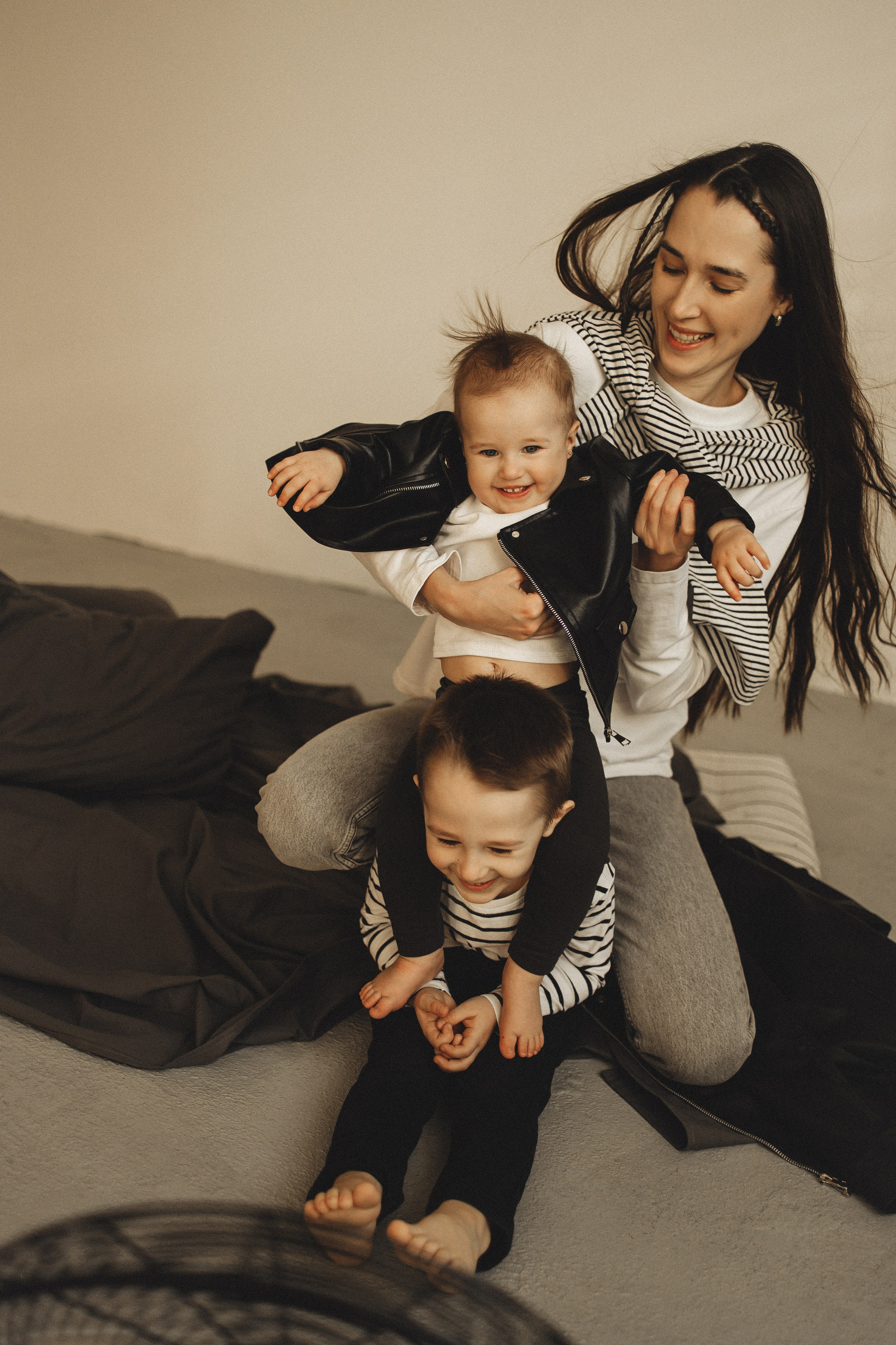 Семейная история в студии. Семейный и детский фотограф, таганрог, ростов-на-дону