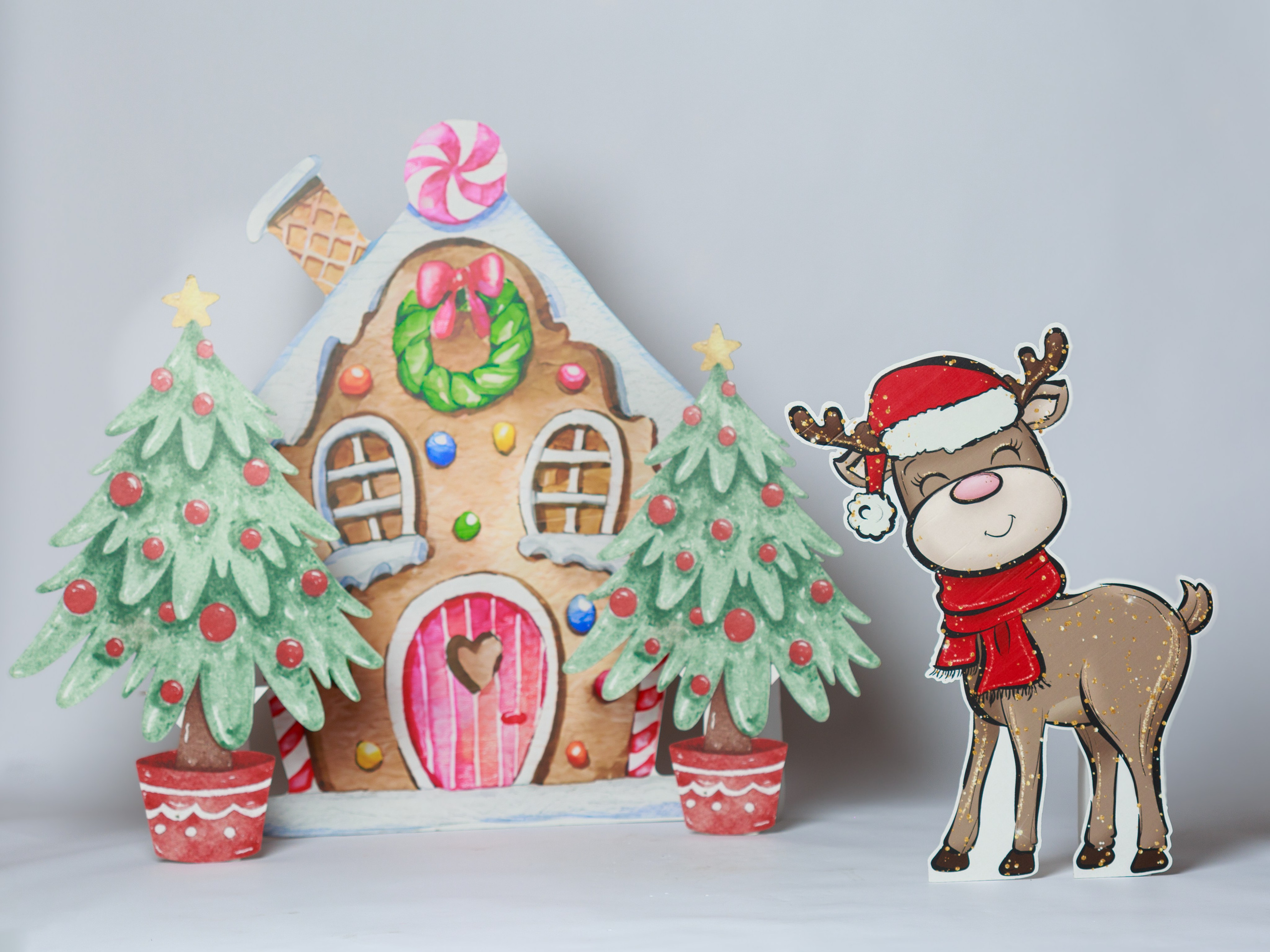 Новогодние съёмки в киношколе «Отправная точка». Фотограф новорожденных и деток до года в Москве и Подмосковье Царева Т