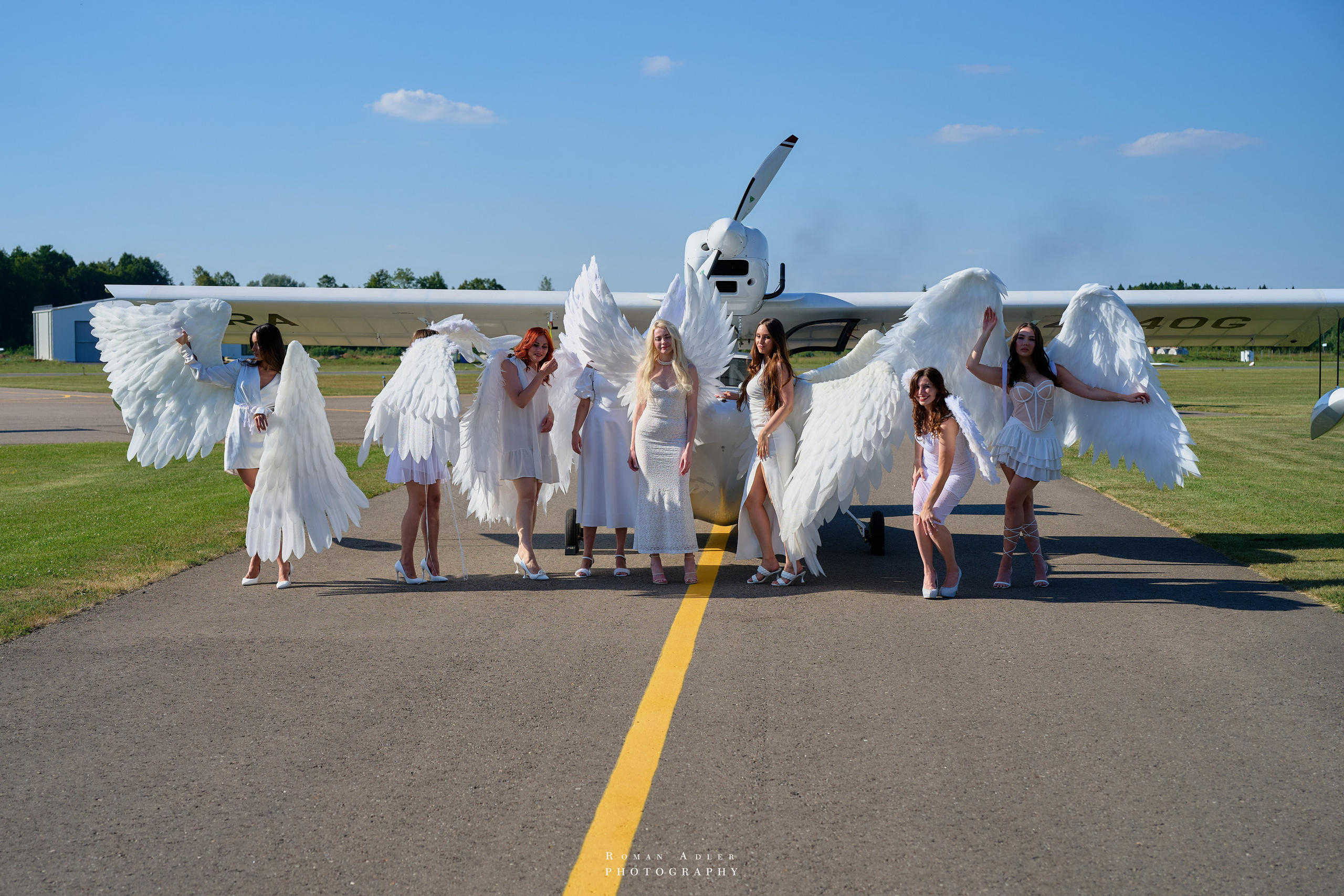 Ангелы ТОП Стюардесс. Фотограф Роман Адлер