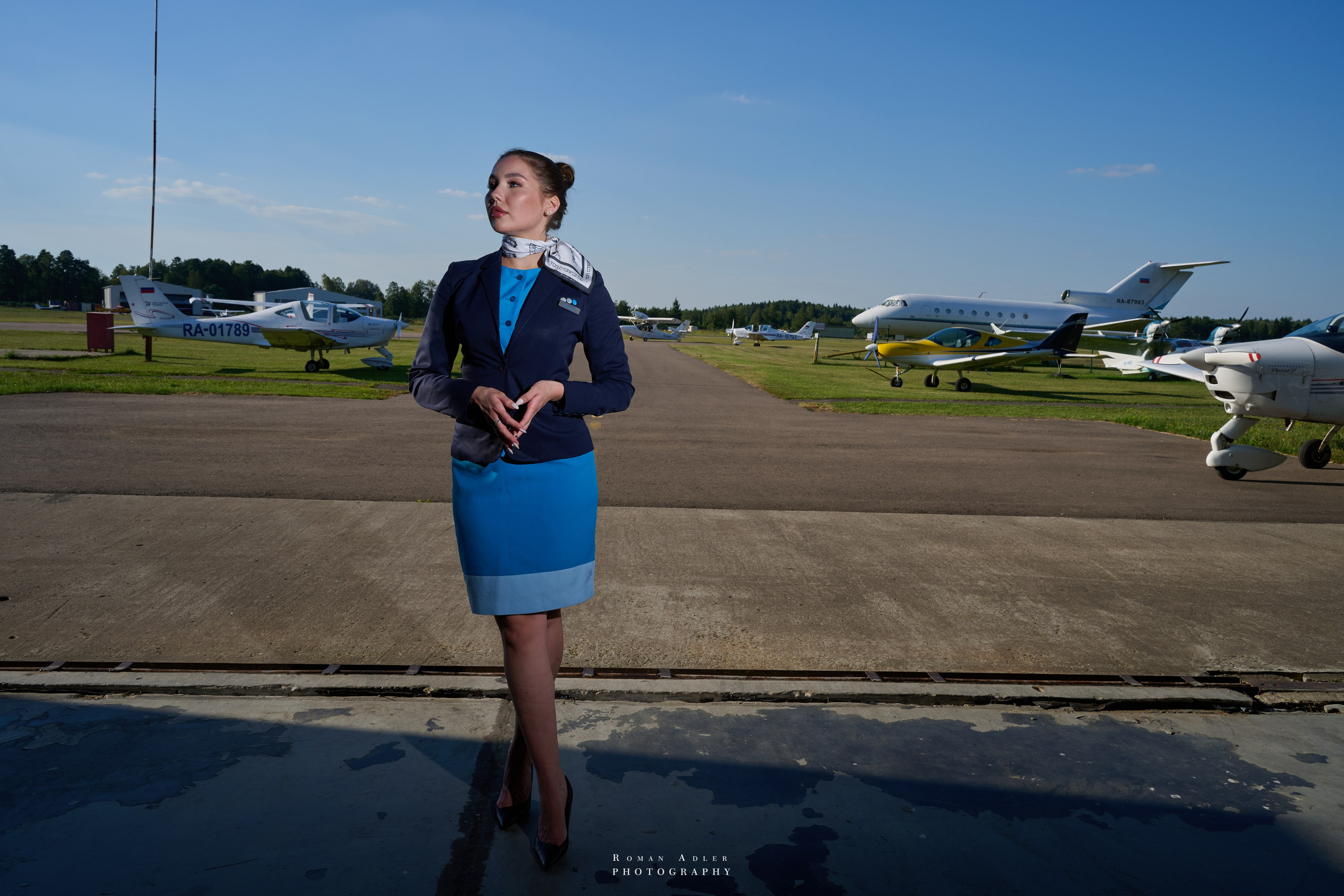 Ангелы ТОП Стюардесс. Фотограф Роман Адлер