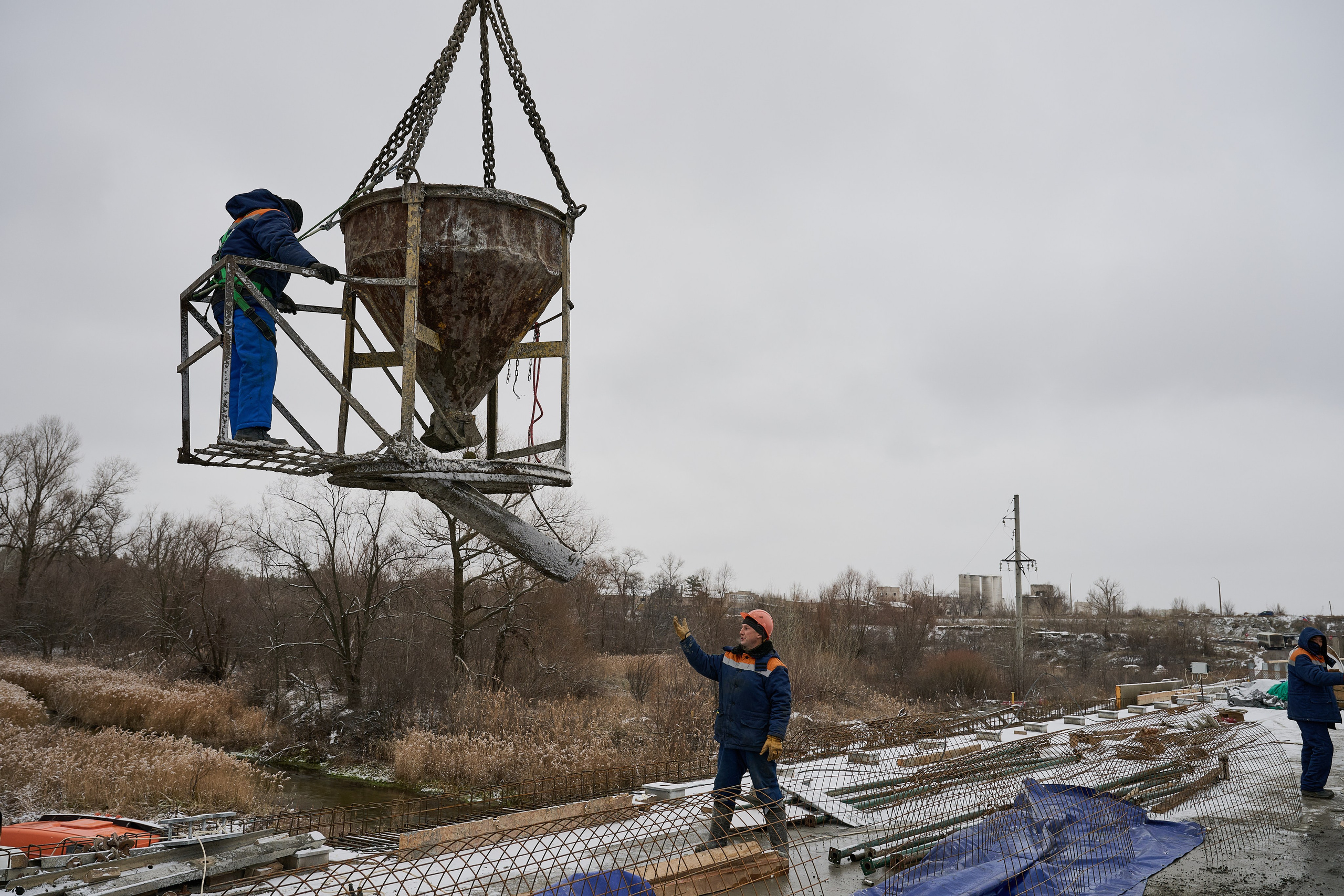 Северодонецк (Луганская область). Декабрь 2024. Фотограф Роман Адлер
