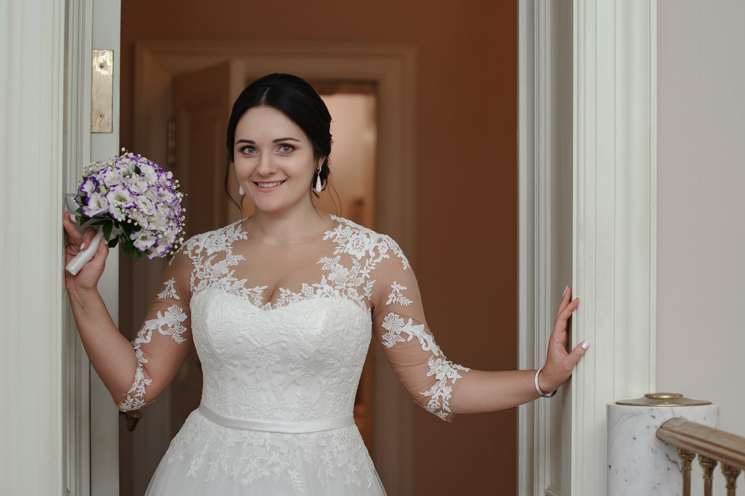 Фотосессия на свадьбе в Пушкине.