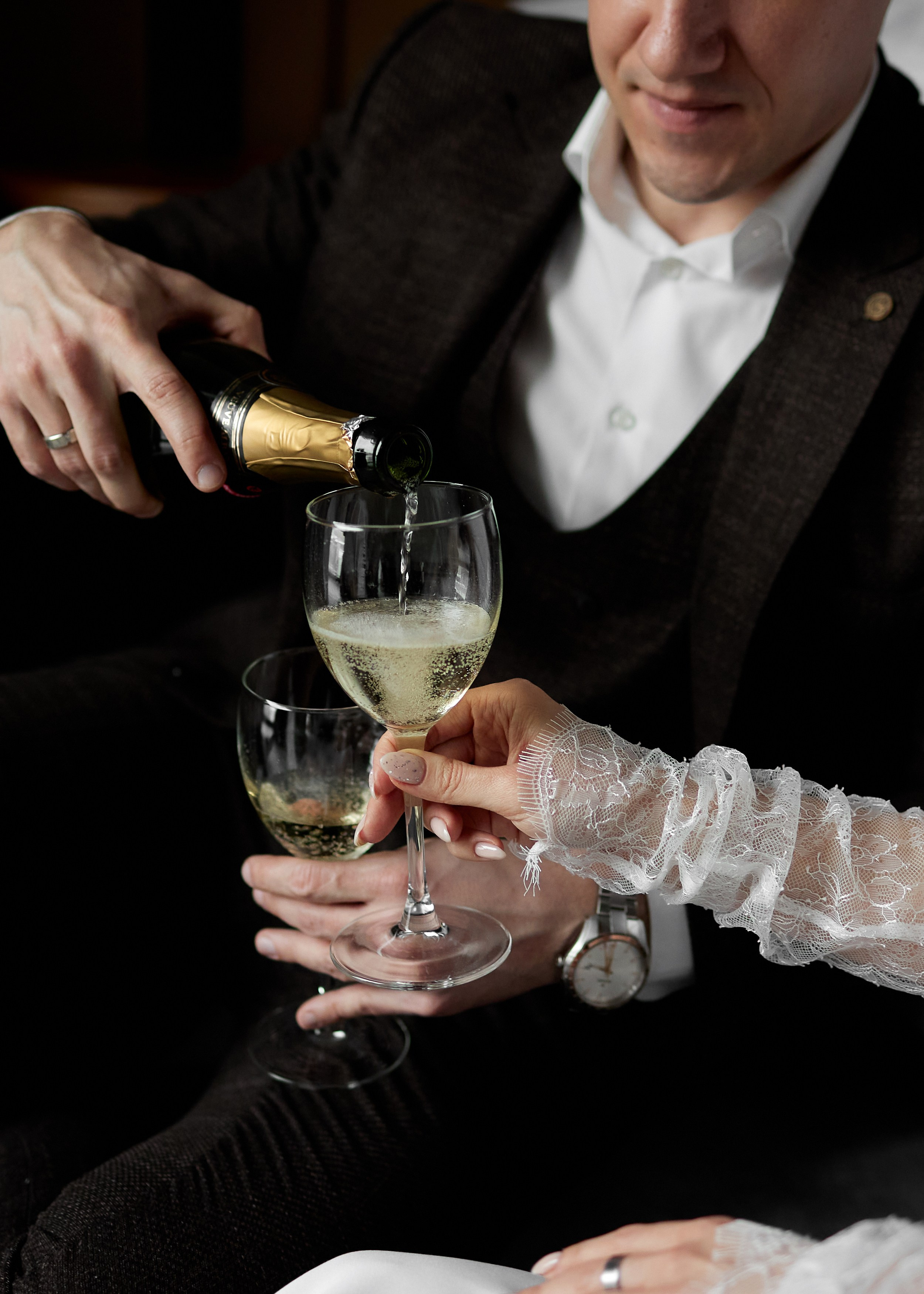 Кристина и Олег в отеле. Свадебный фотограф Москва Калуга