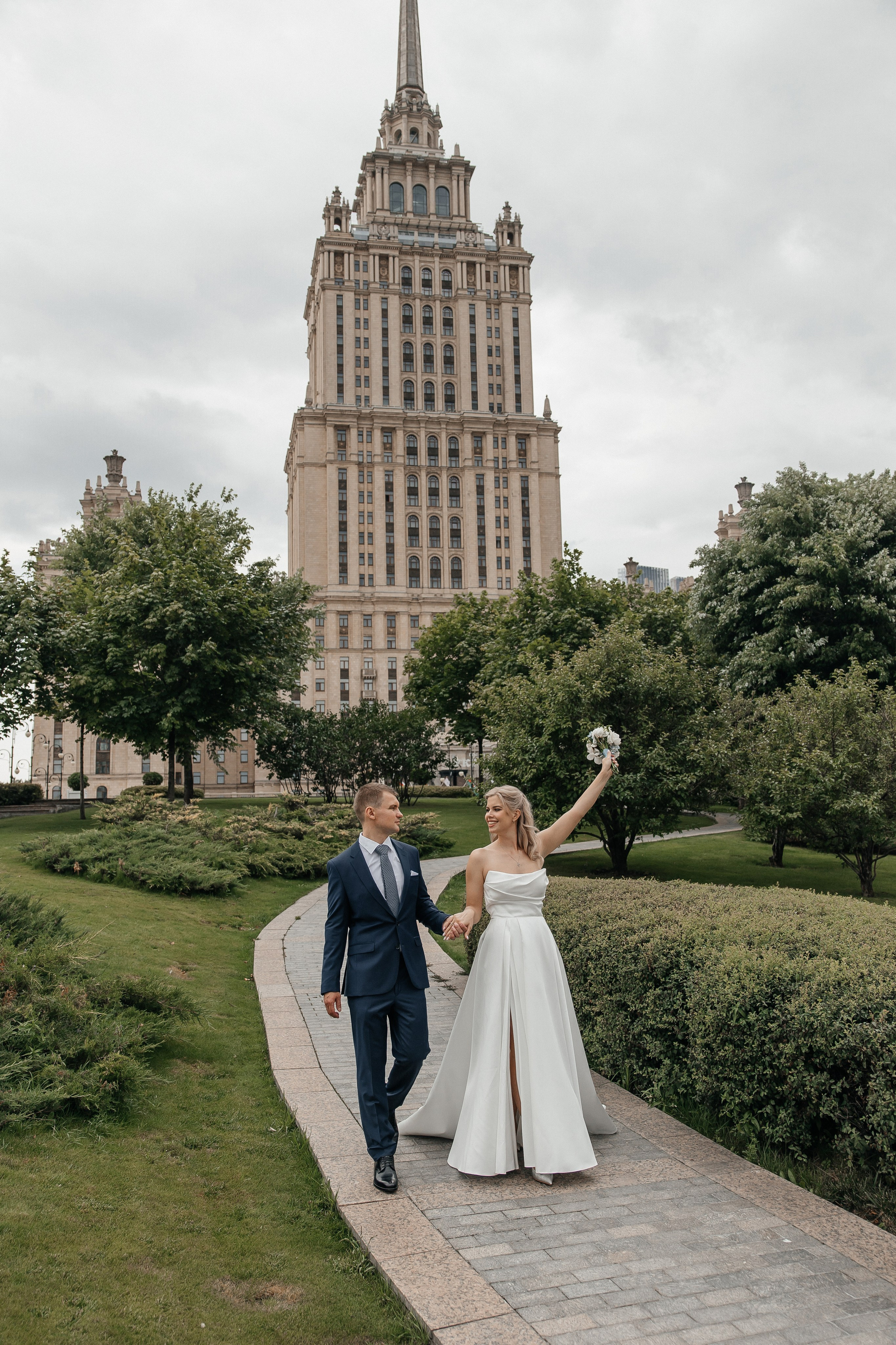 Регистрация брака в гостинице Украина. Свадебный фотограф в Москве Дарья Олендарёва